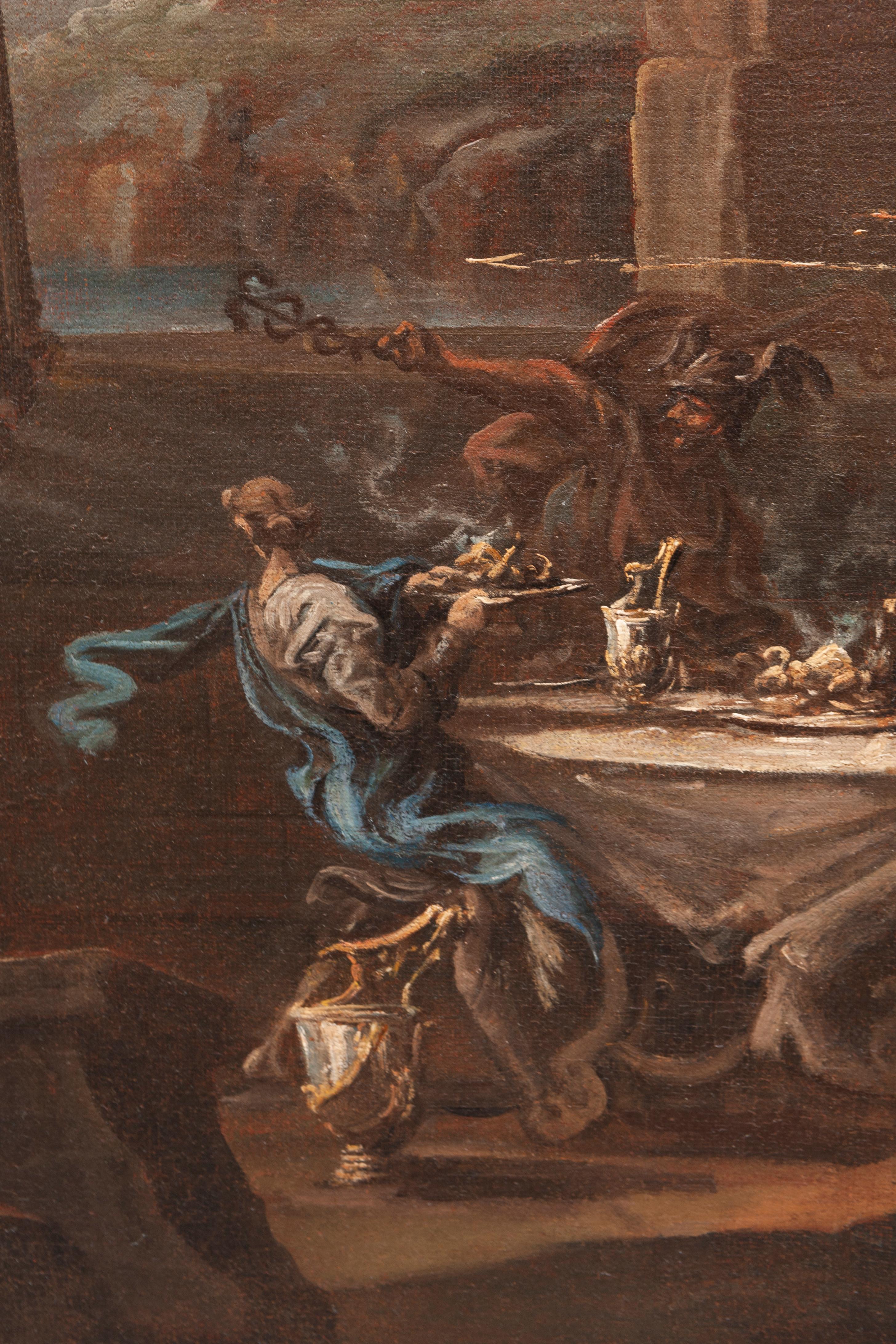 Alessandro Magnasco (1667-1749), Giove e Licaone, olio su tela, 1730 ca. 7