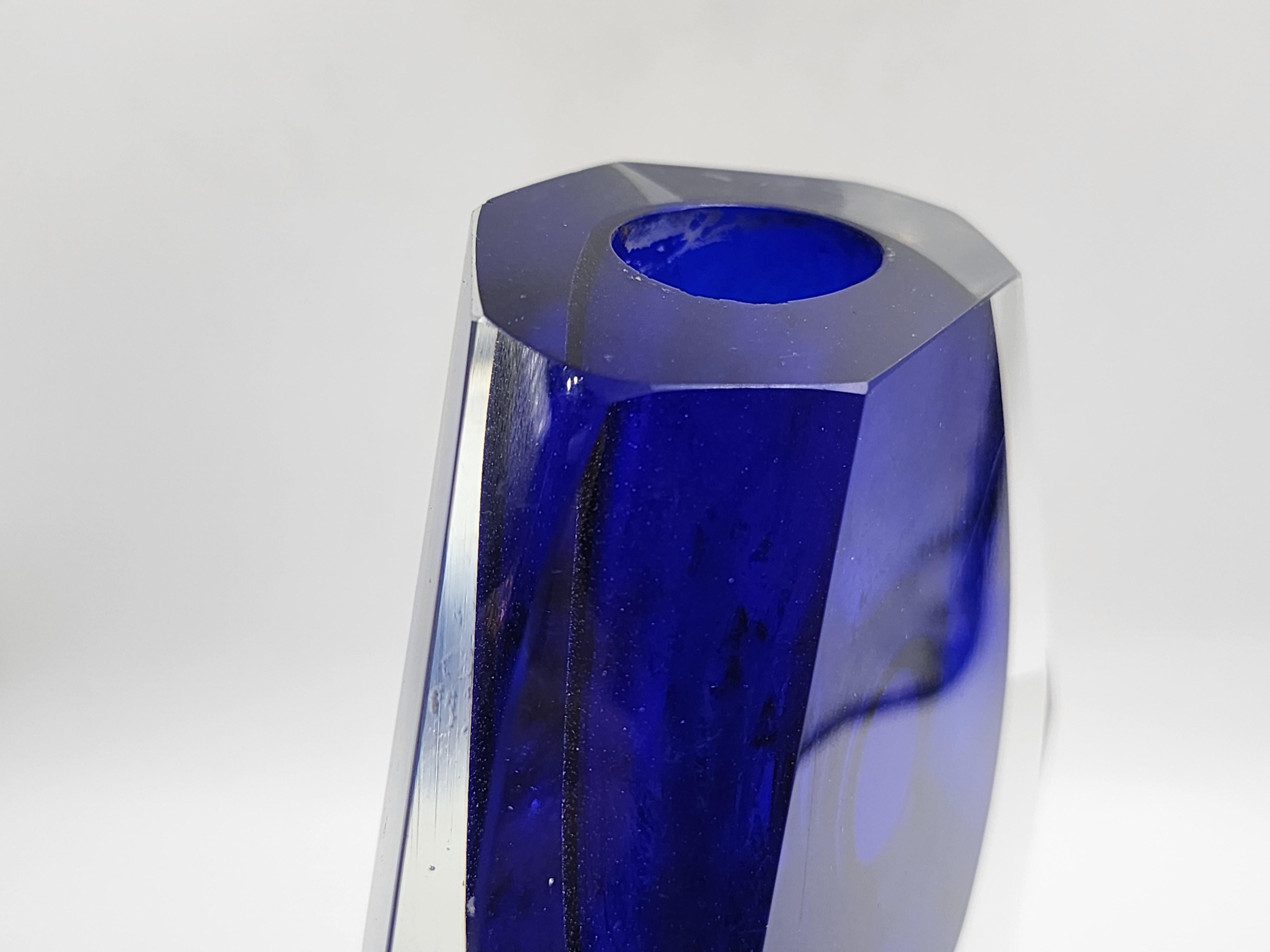 Alessandro Mandruzzato Artistic Glass Jarron In Good Condition For Sale In Autonomous City Buenos Aires, CABA