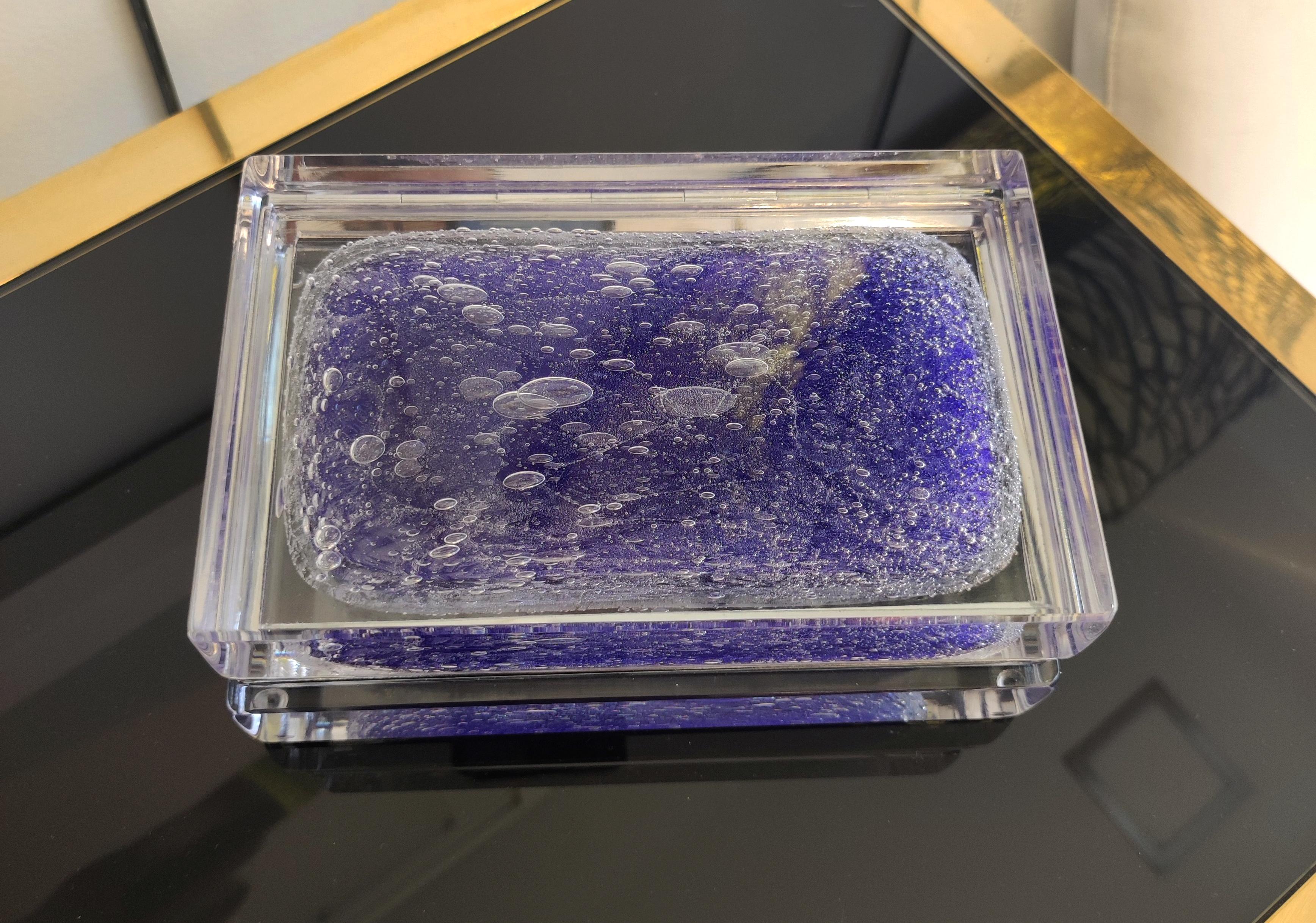 Alessandro Mandruzzato, Murano Glass Box For Sale 1