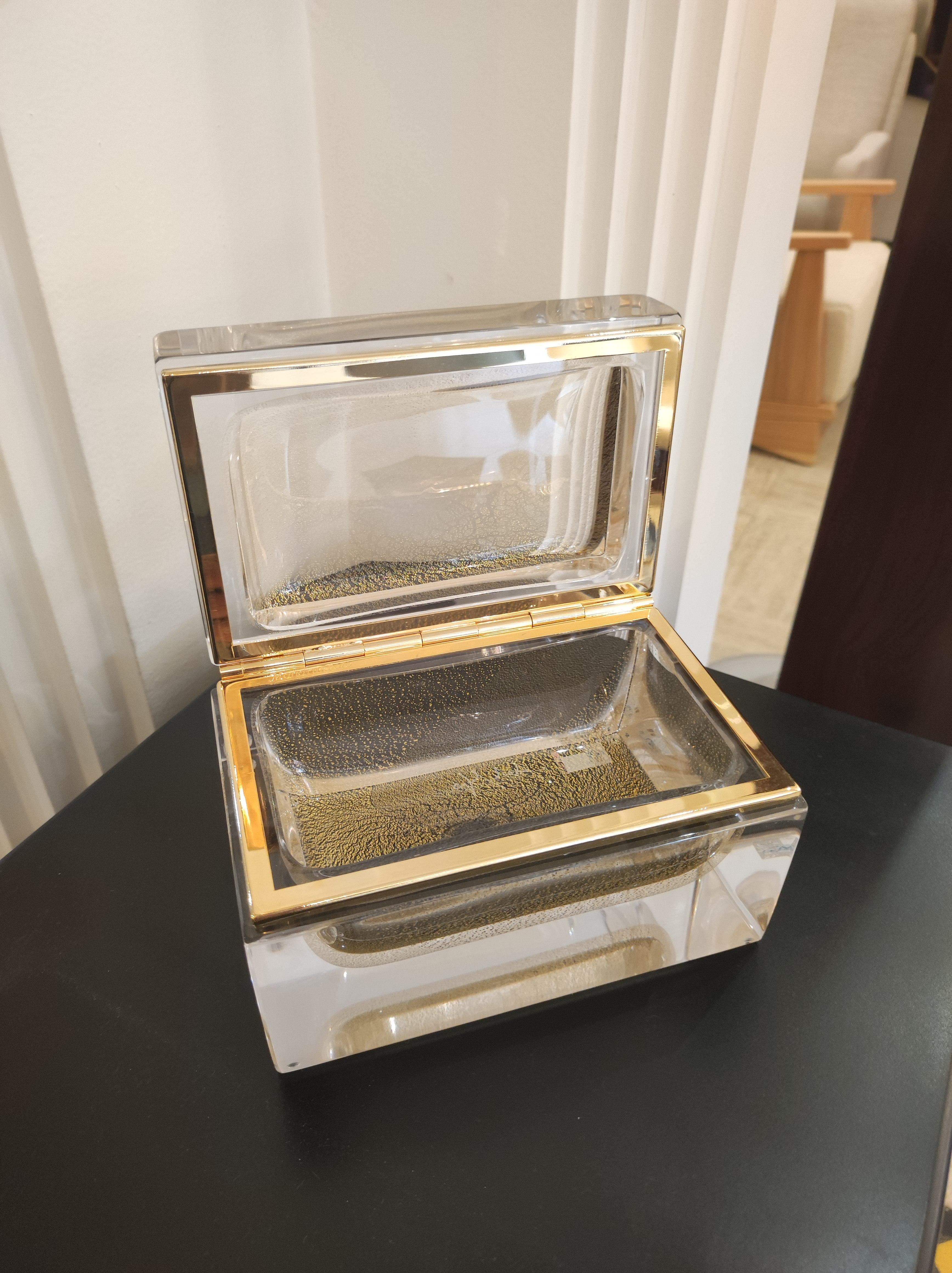 Alessandro Mandruzzato, Murano Glass Box For Sale 1