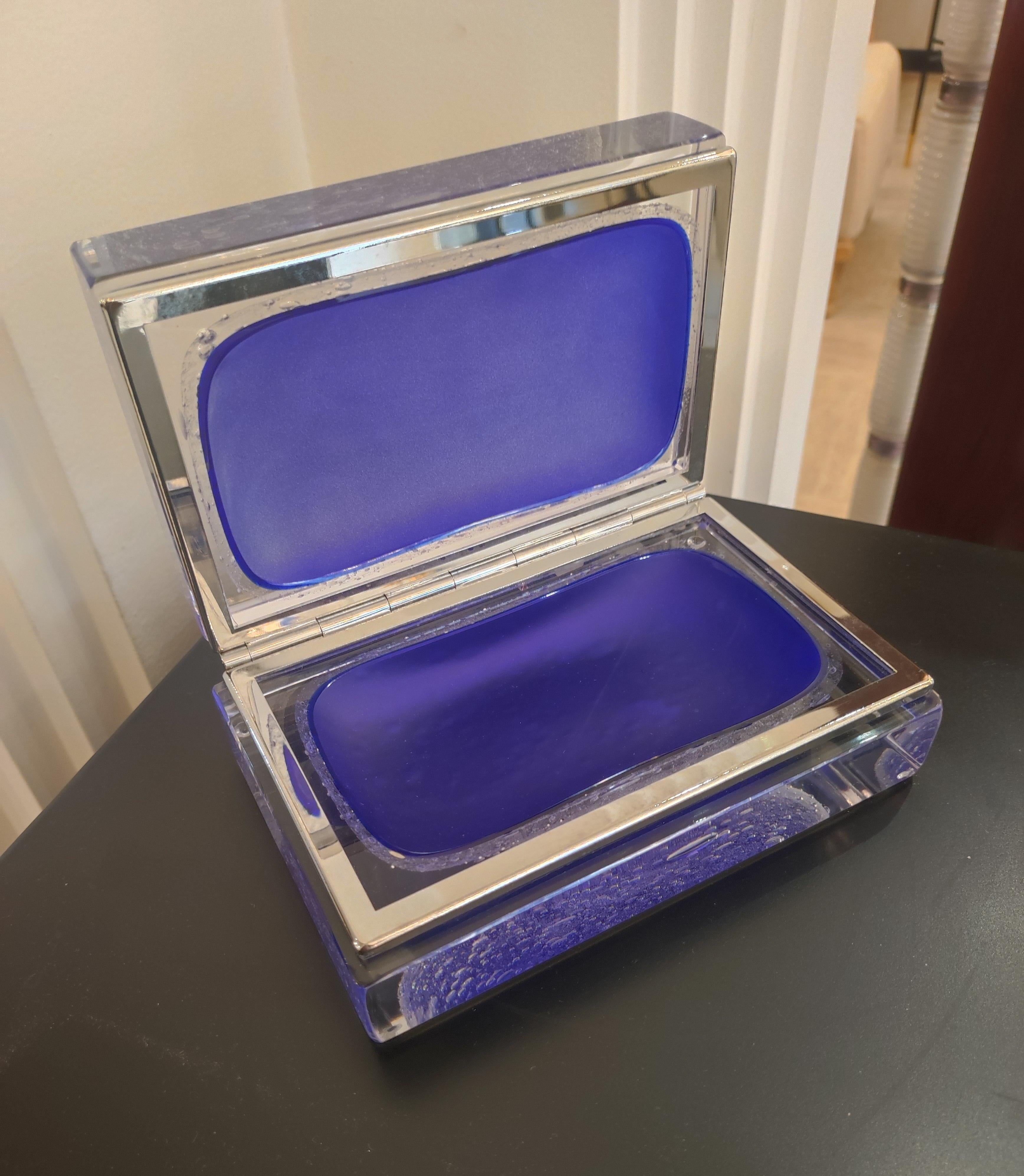 Alessandro Mandruzzato, Murano Glass Box For Sale 3