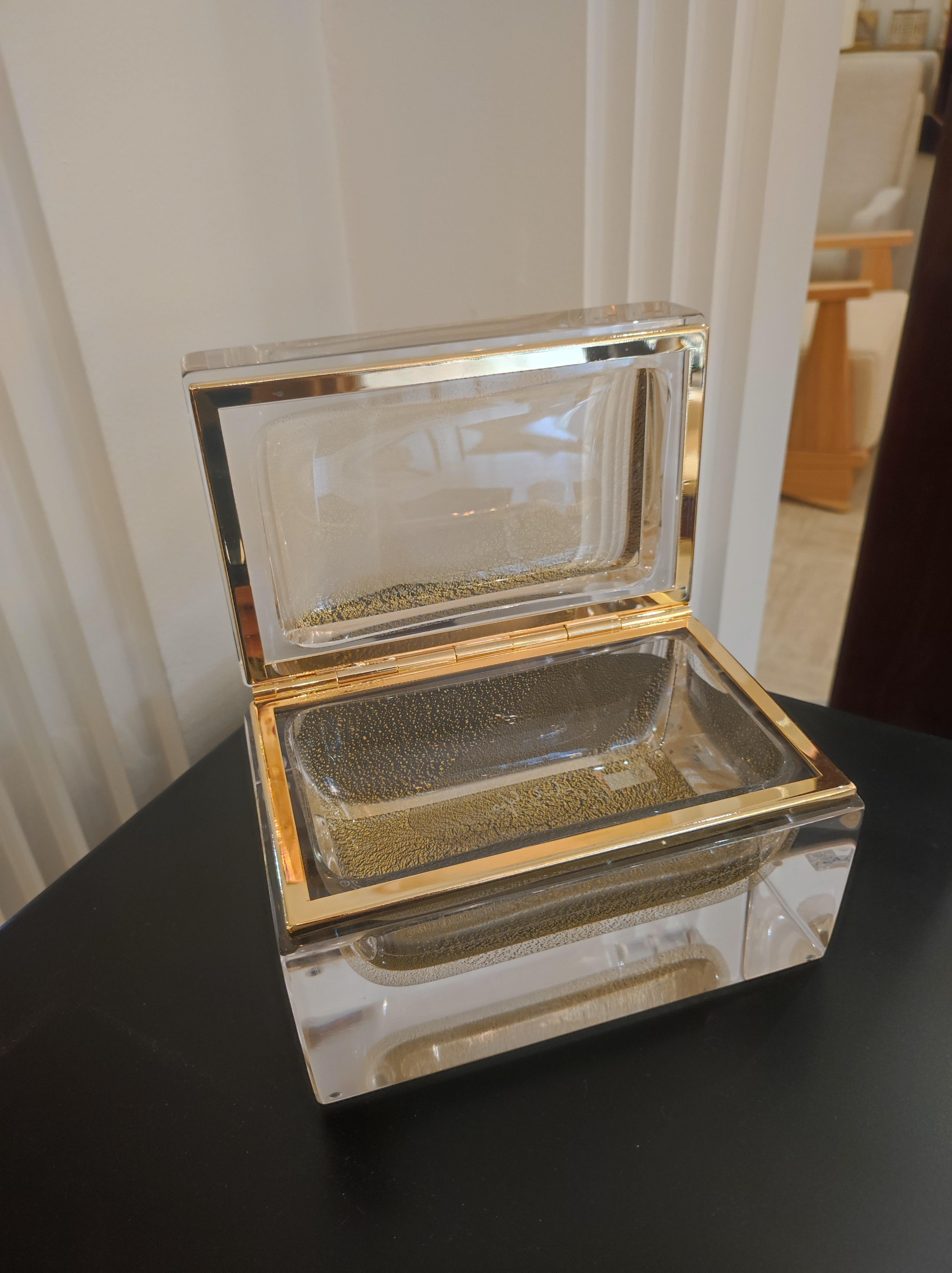 Alessandro Mandruzzato, Murano Glass Box For Sale 3