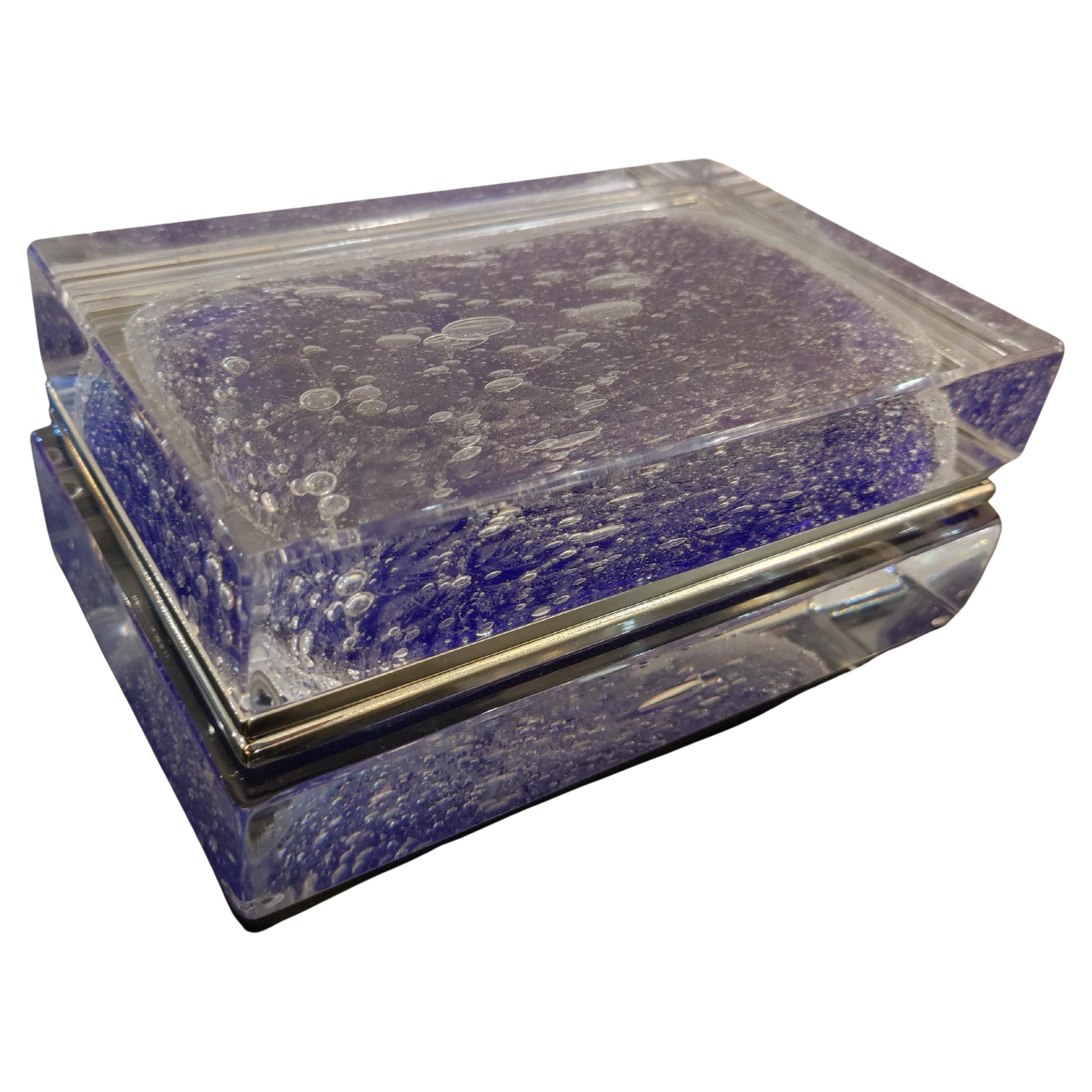 Alessandro Mandruzzato, Murano Glass Box For Sale