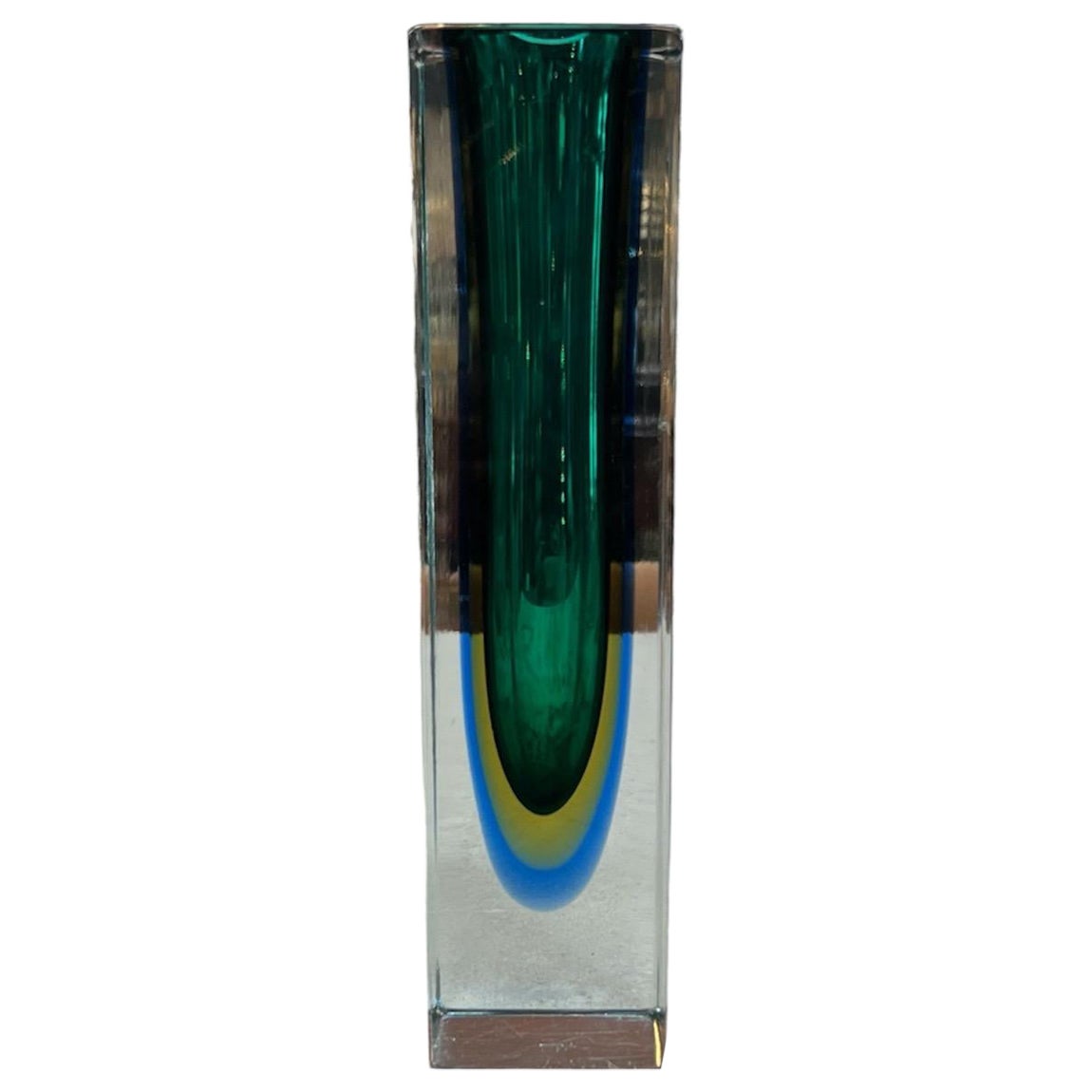 Alessandro Mandruzzato Vaso di Murano vintage anni '70