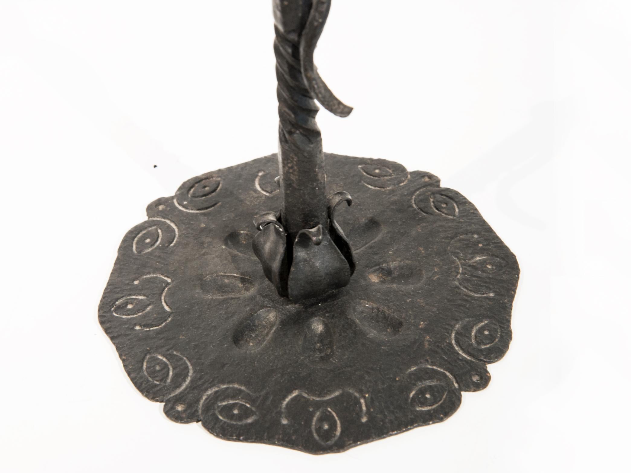 Alessandro Mazzucotelli - Flower in Wrought Iron, circa 1910 In Excellent Condition In Paris, FR