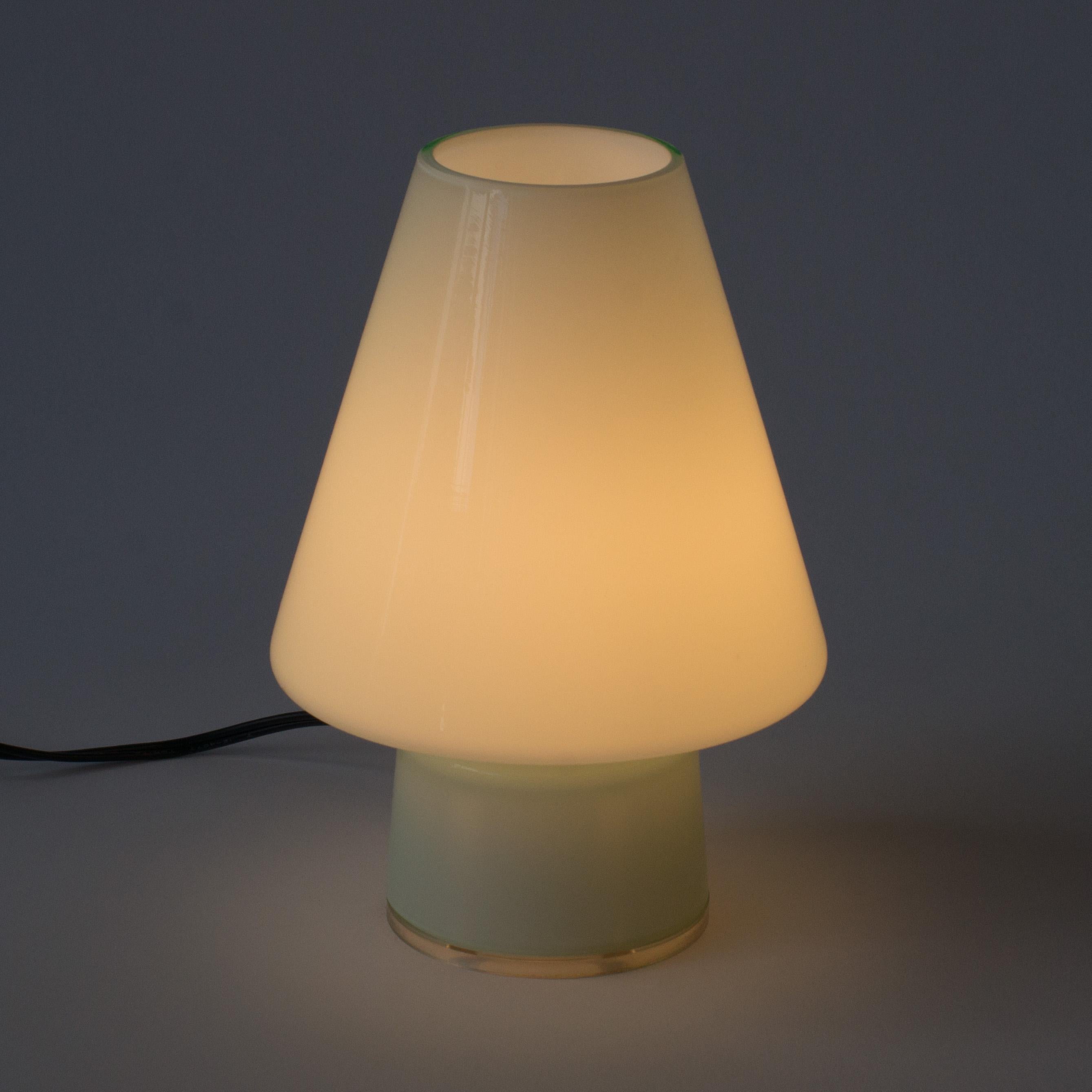 artemide glass lamp