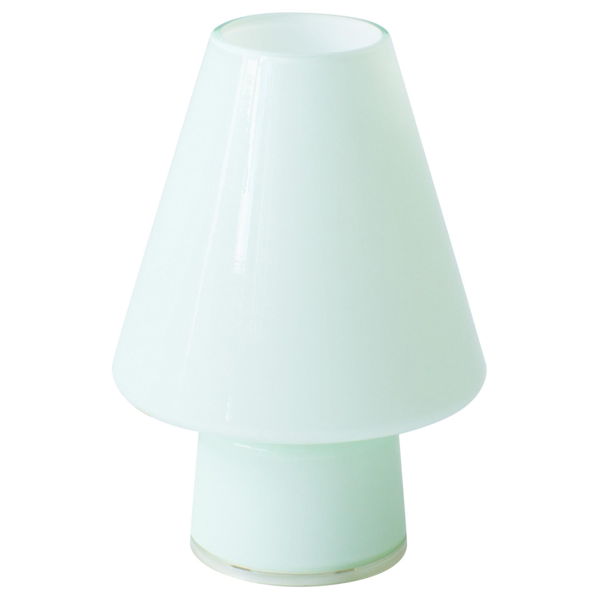 Alessandro Mendini Artemide Bibi Glass Table Lamp in Stock