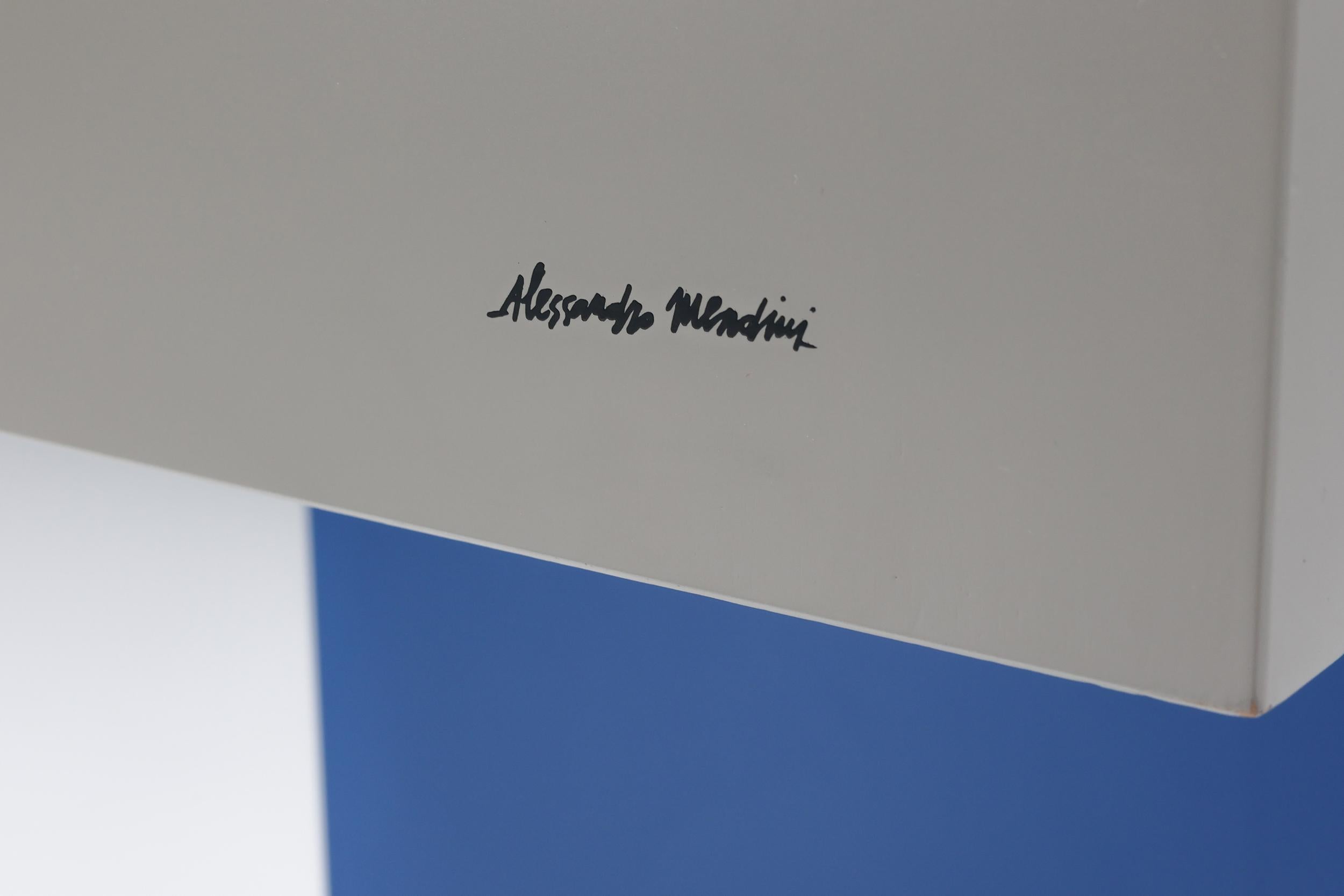 Alessandro Mendini Bar Cabinet Cantaride for Zanotta, Italian Design, Signed 1984 1