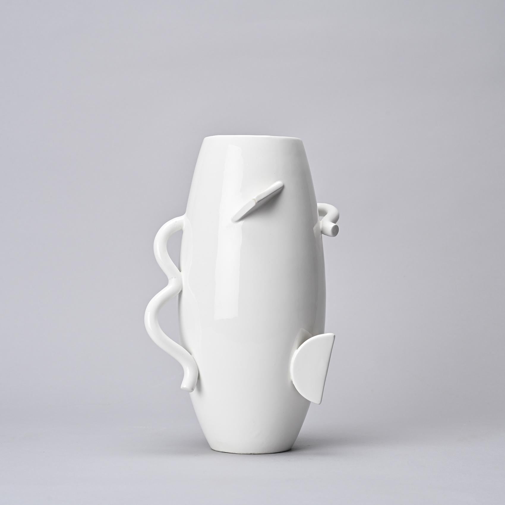 Alessandro Mendini: Ceramic vases for Zabro For Sale 4