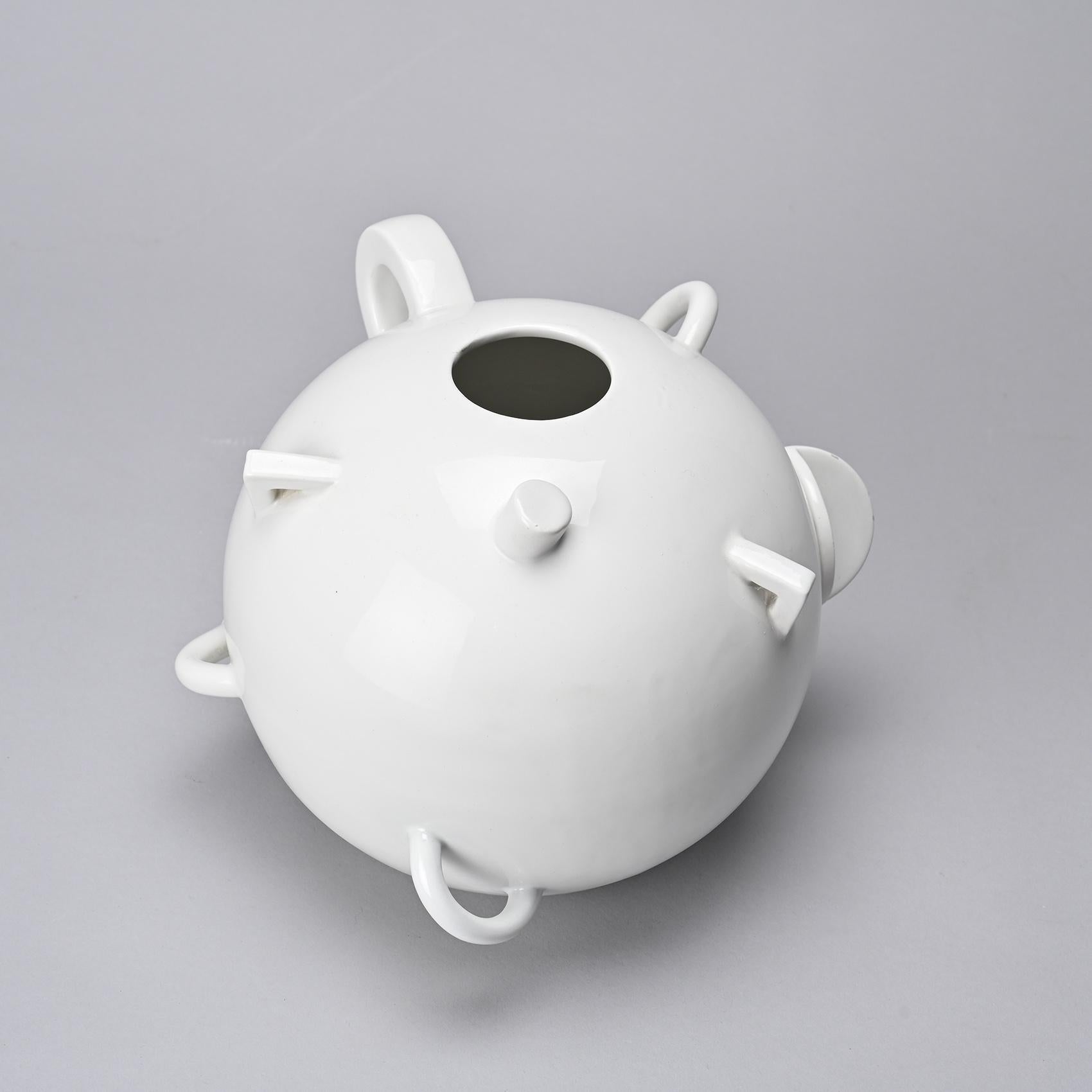 
Post-modern ceramic vases by Alessandro Mendini for Zanotta, known as 