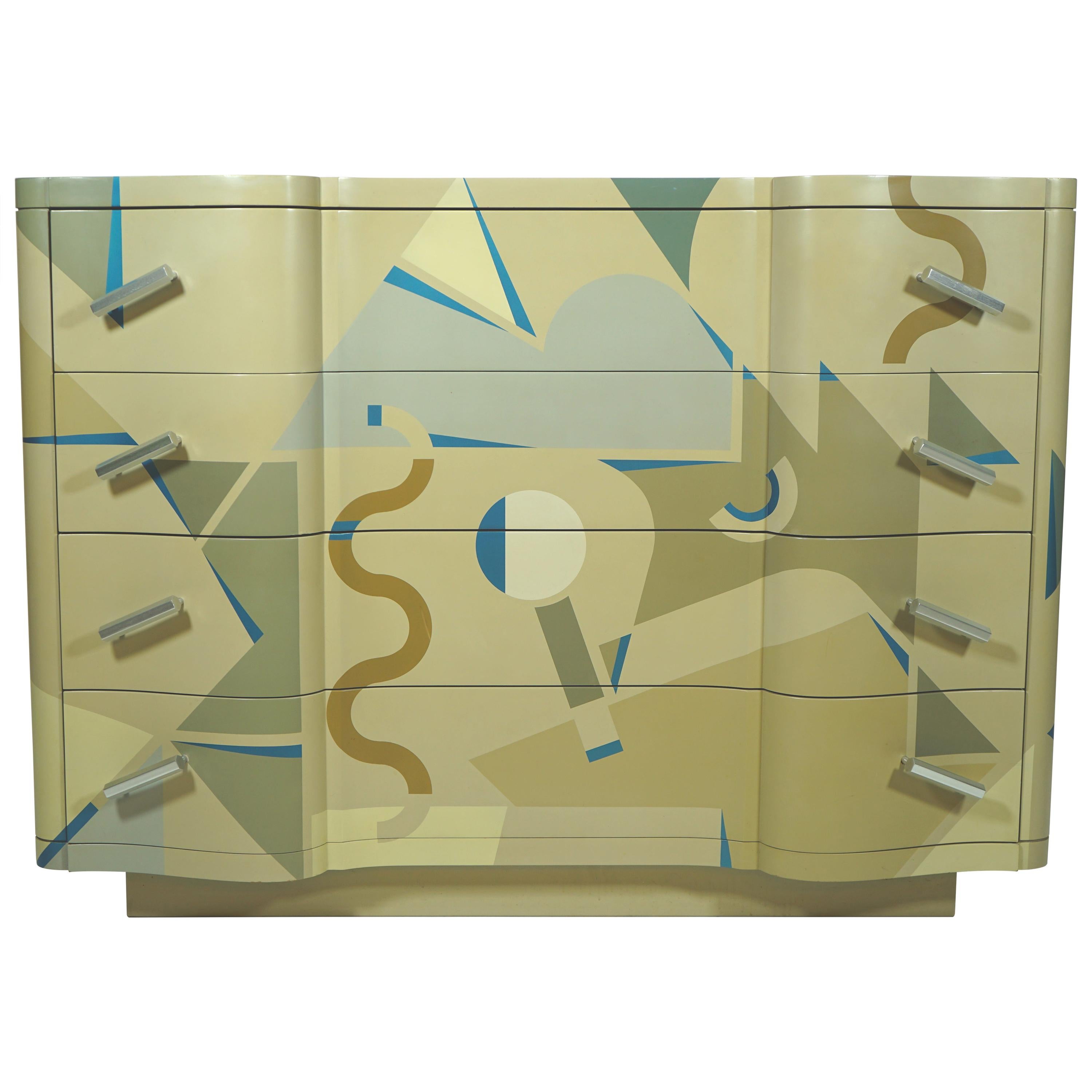 Chest of Drawer Cetonia Model by Alessandro Mendini for Alchimia, Italy
