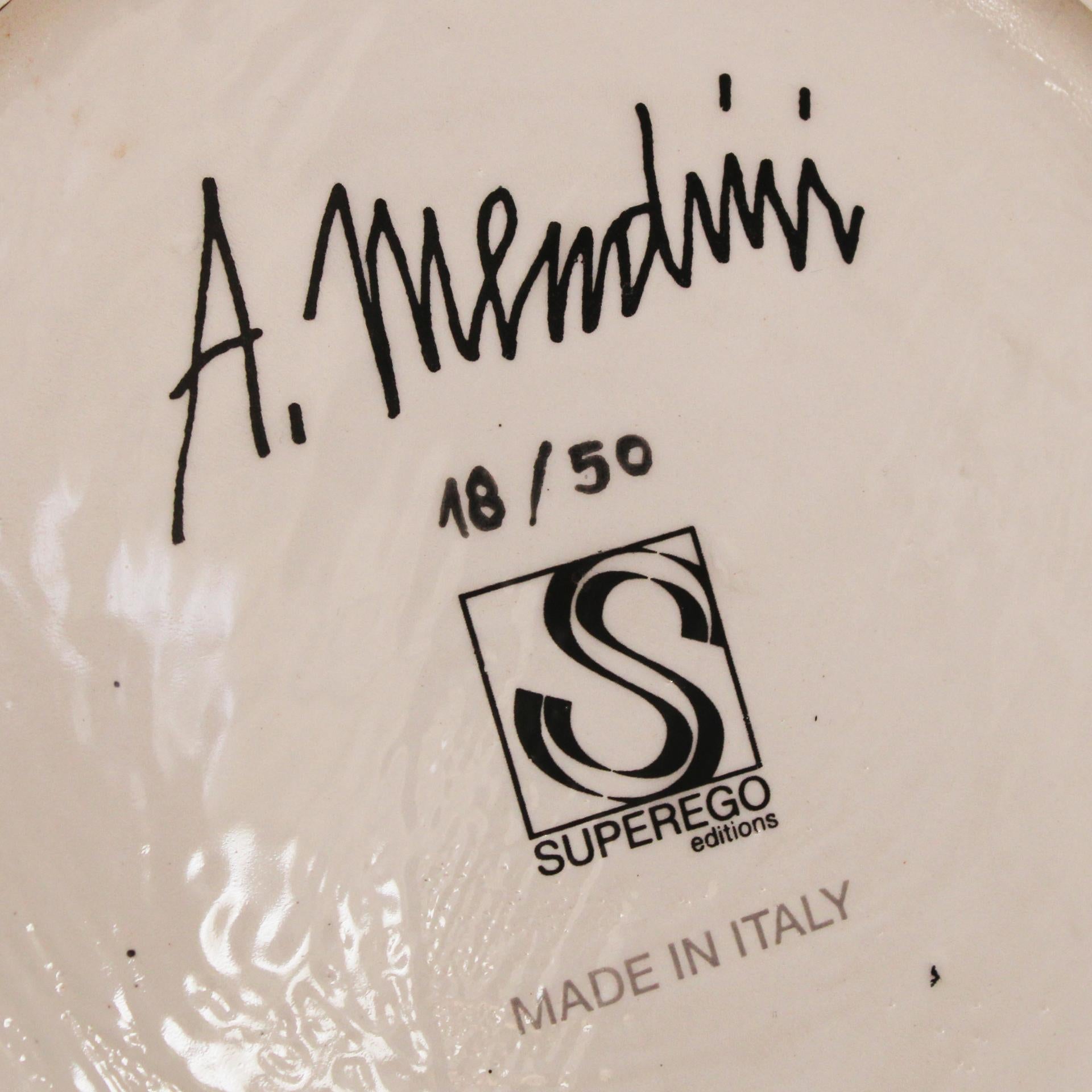 Alessandro Mendini Contemporary Modern Colored Ceramic Italian TOTEM For Sale 1