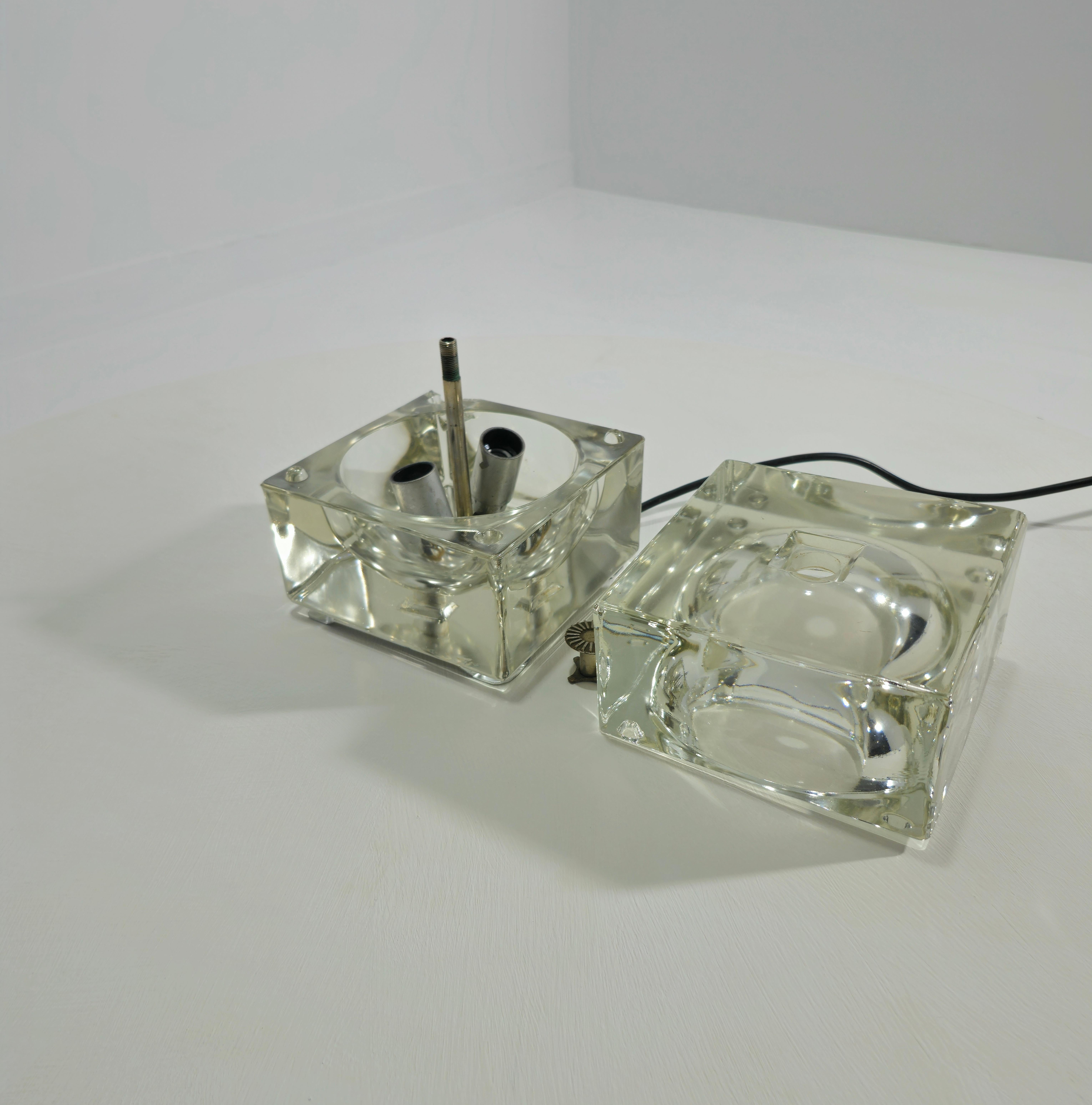 Alessandro Mendini Cubosfera Tischlampe, Design, Italien, 1968er Jahre, Mid-Century im Angebot 3