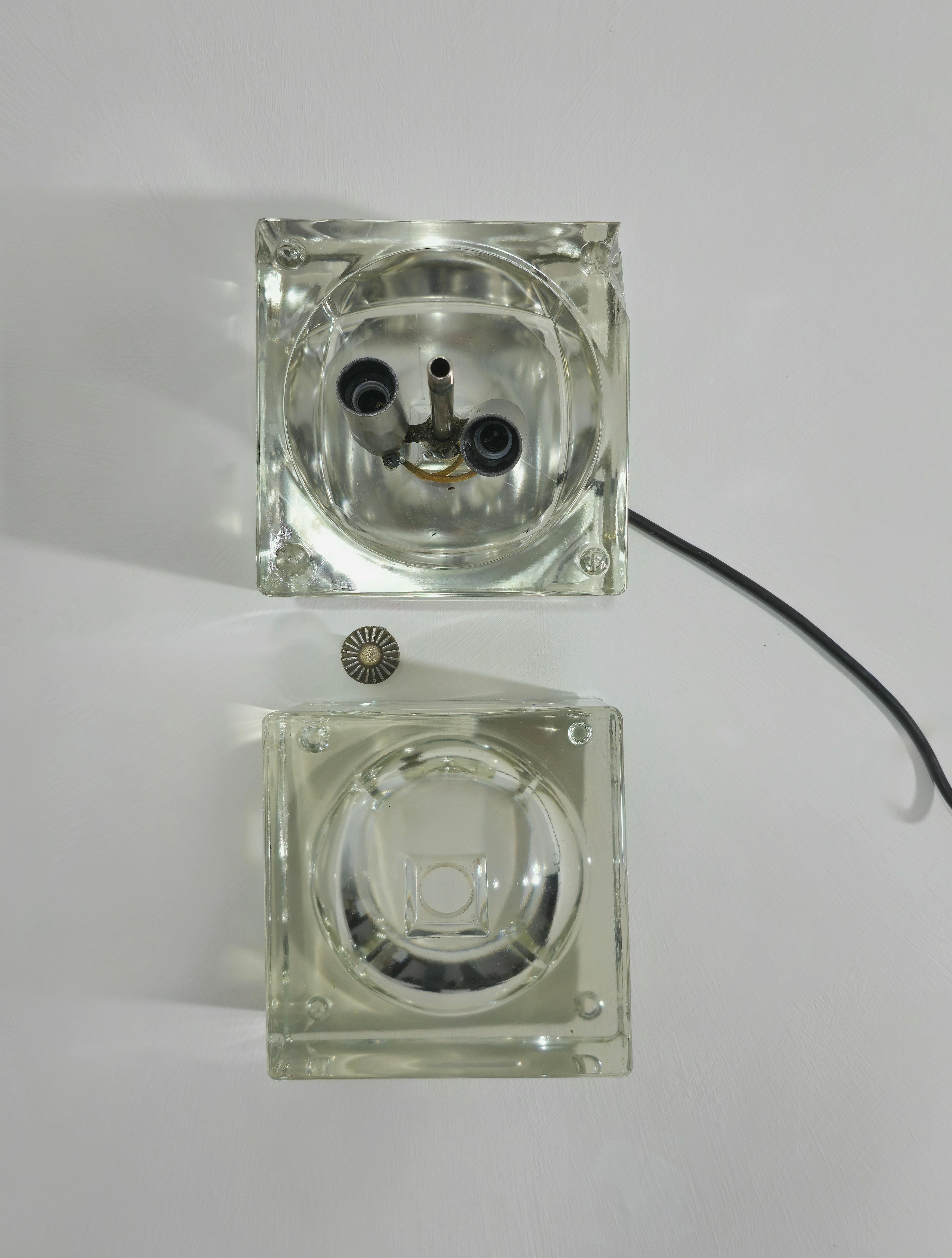 Alessandro Mendini Cubosfera Tischlampe, Design, Italien, 1968er Jahre, Mid-Century im Angebot 1