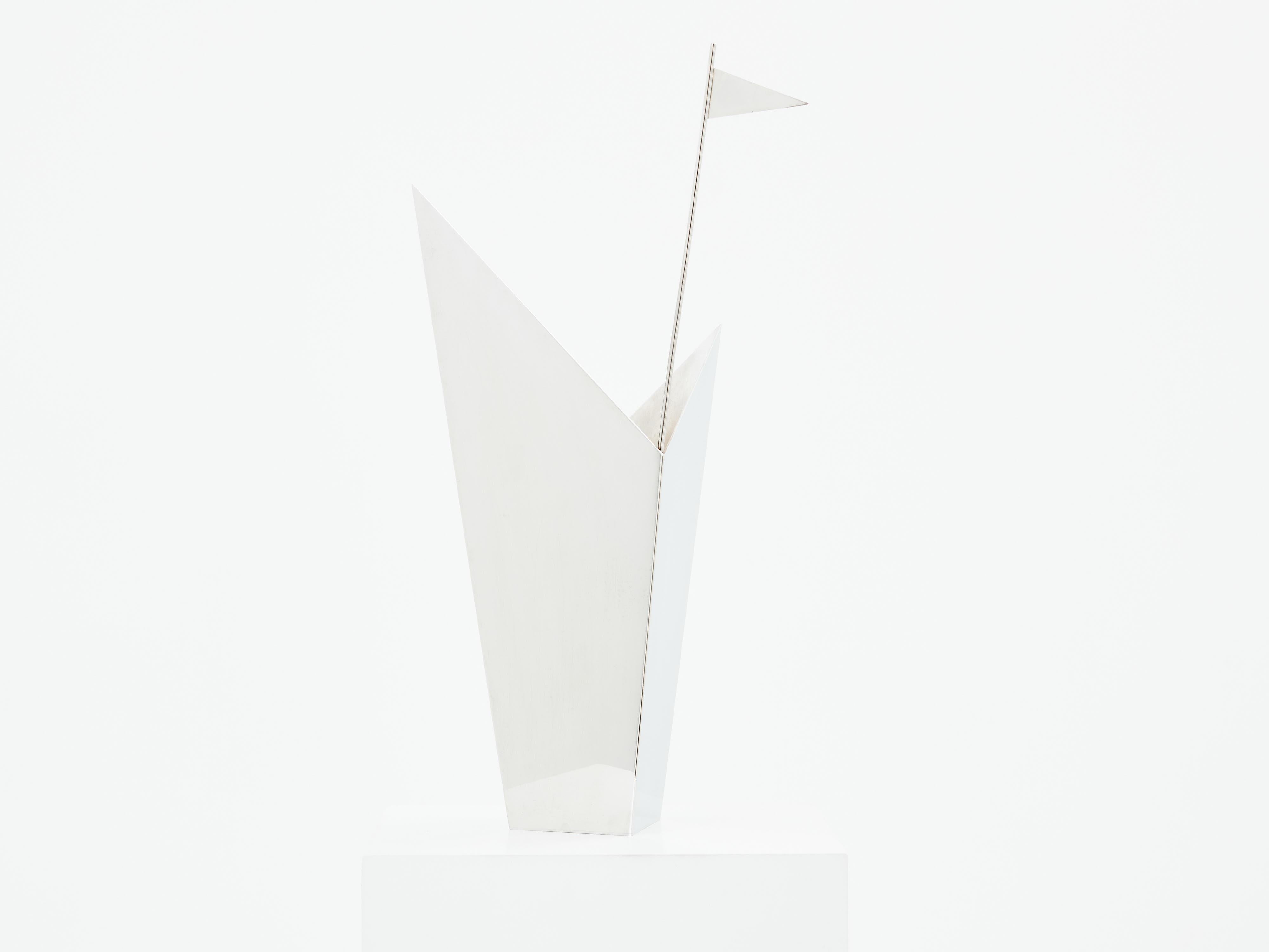 Vase en plaqué argent Alessandro Mendini pour Cleto Munari 2014  Bon état - En vente à Paris, IDF