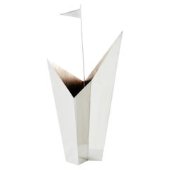 Versilberte Vase von Alessandro Mendini für Cleto Munari, 2014 