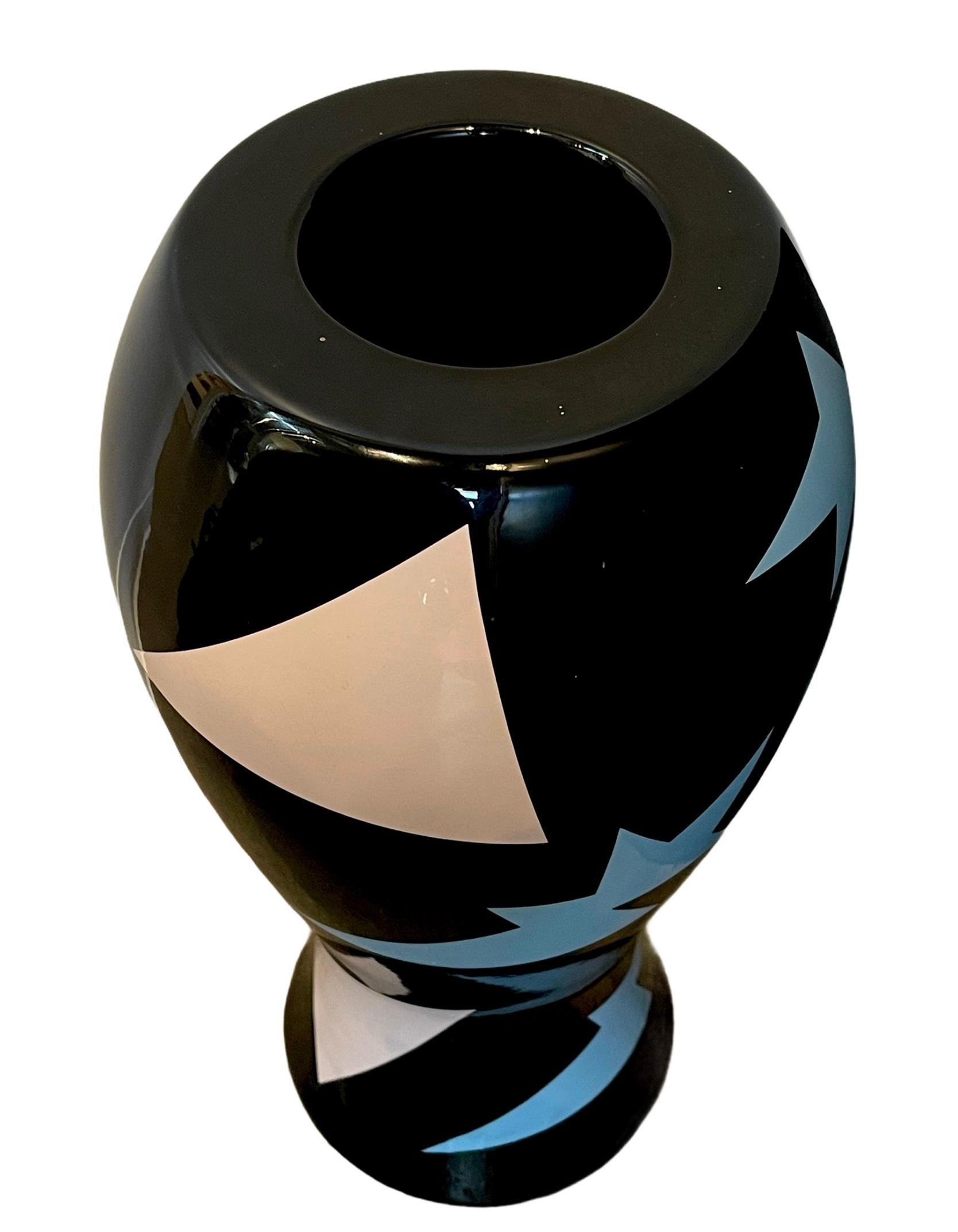 Italian Alessandro Mendini Hubei III Vase for Corsi Design Factory For Sale