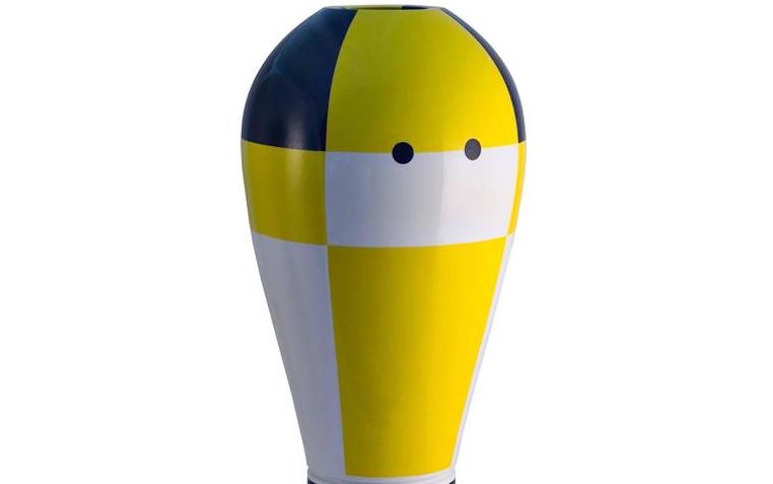 Modern  Ceramic Vase Model B ABC Collection by Alessandro Mendini for Superego Editions For Sale