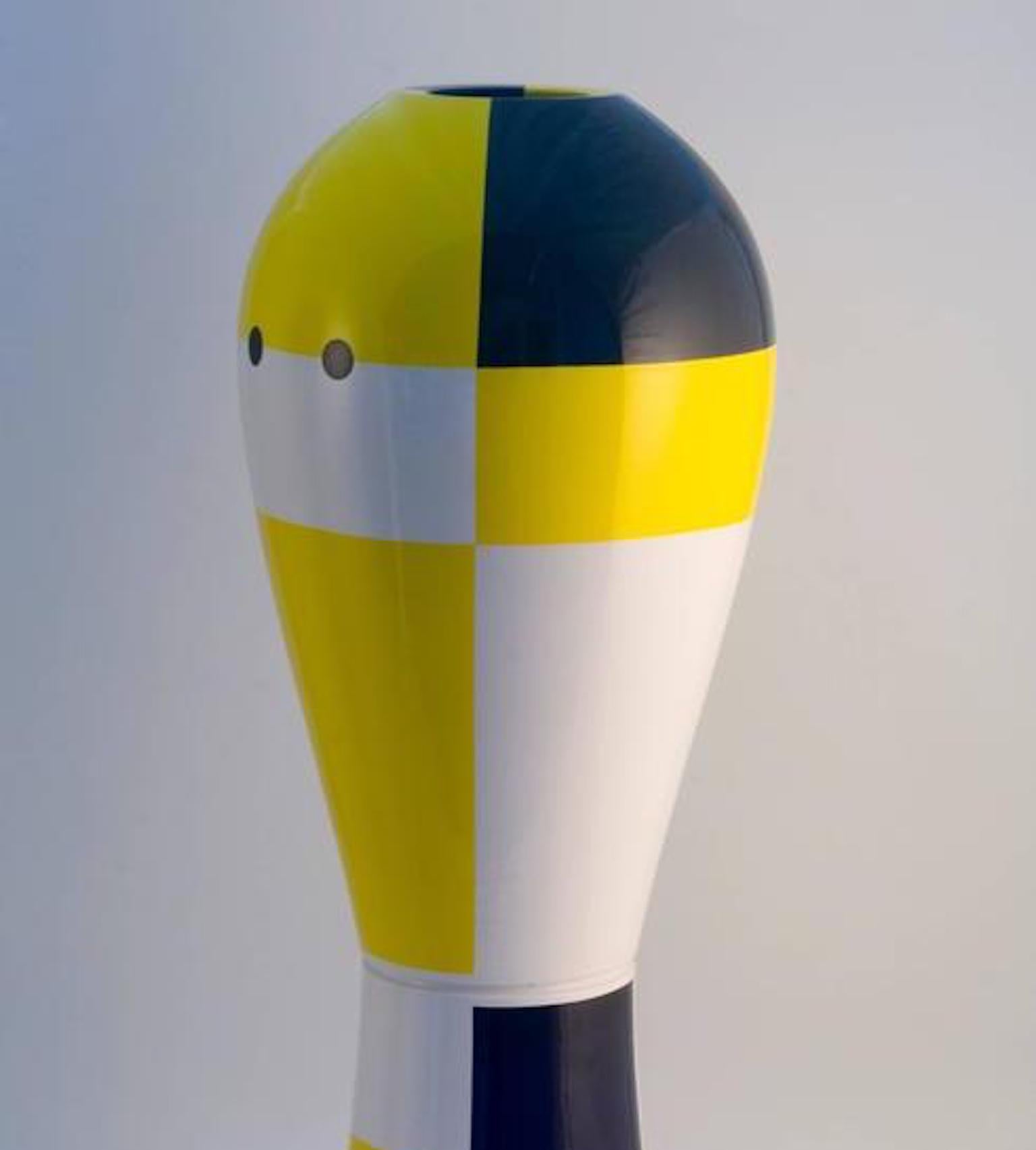 Italian  Ceramic Vase Model B ABC Collection by Alessandro Mendini for Superego Editions For Sale