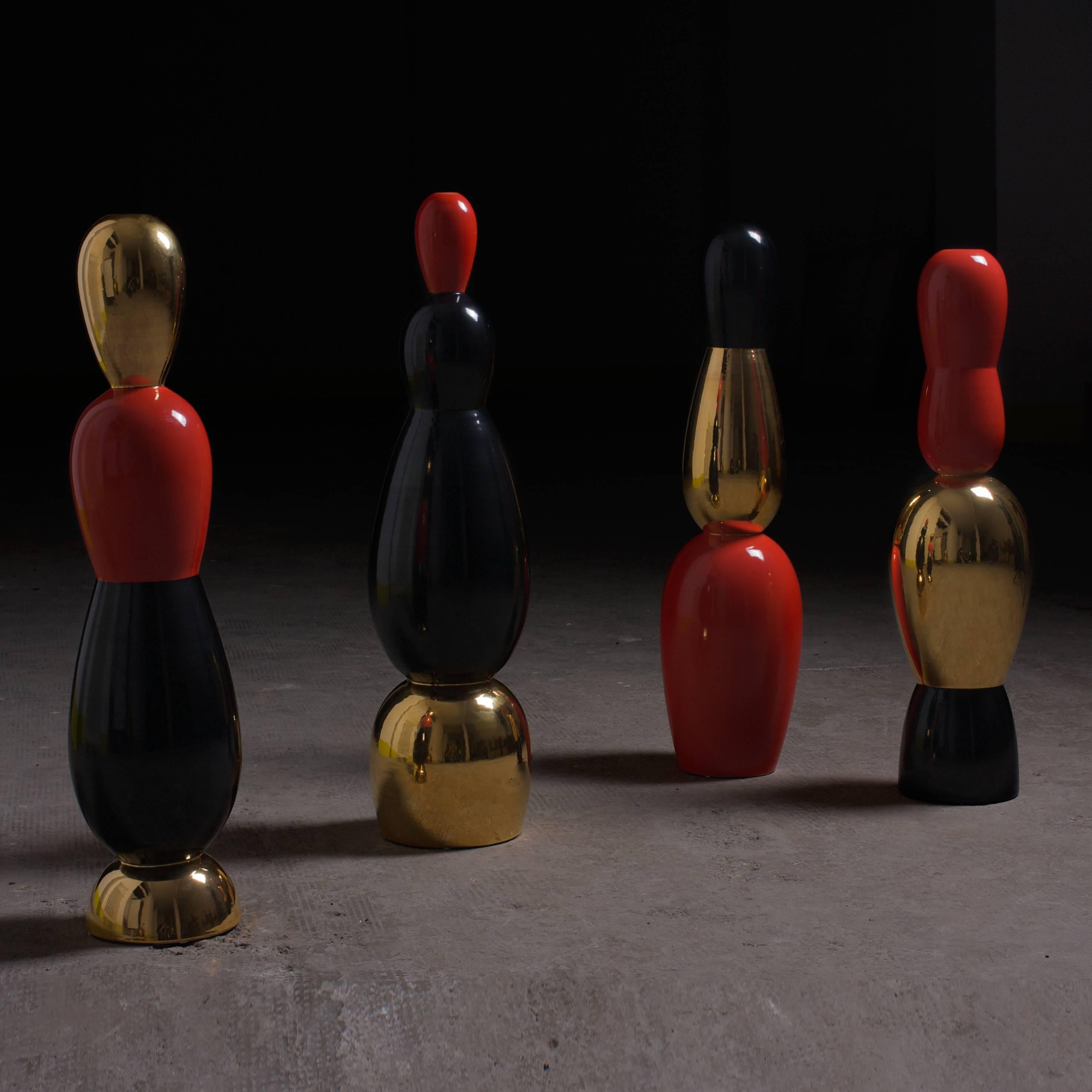 Alessandro Mendini Model Entasi 12 Colonne Collection Superego Editions In Excellent Condition For Sale In Milan, Italy