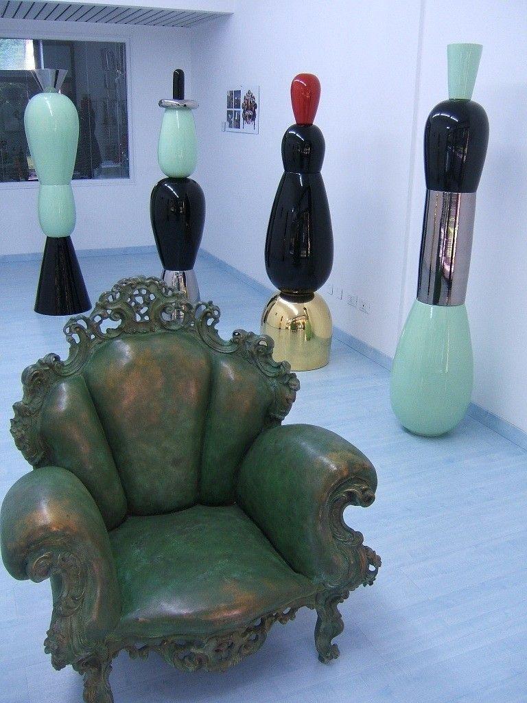 Alessandro Mendini Model Metopa 12 Colonne Collection Superego Editions en Excelente estado para la venta en Milan, Italy