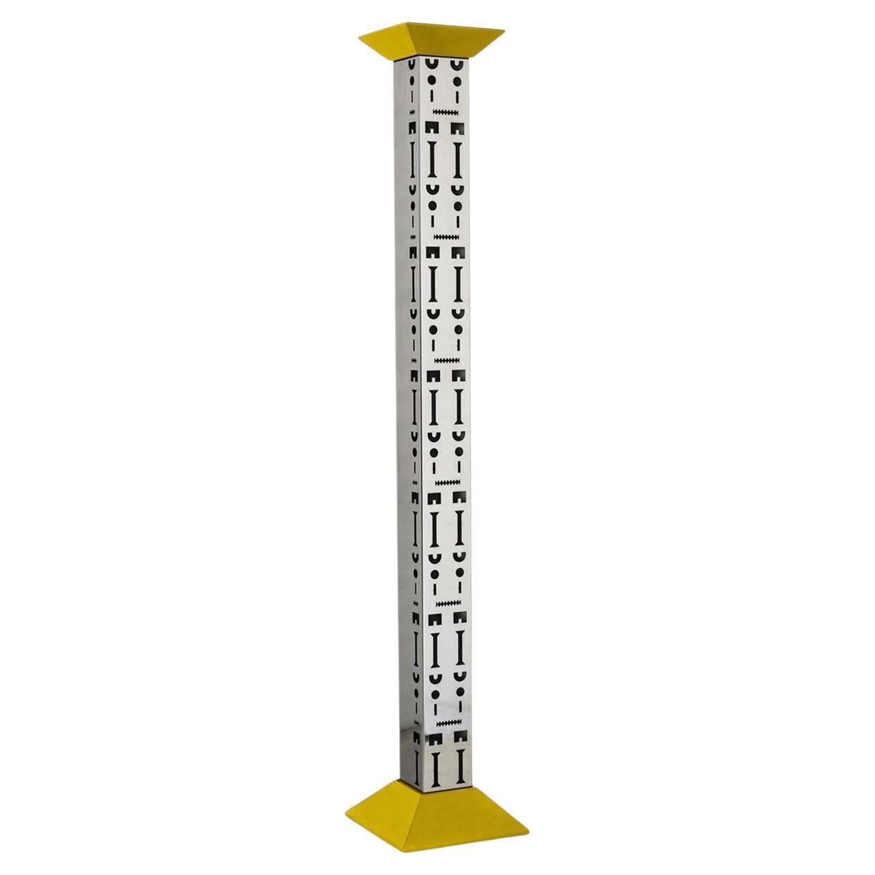 Alessandro Mendini per Alchimia Design Lampada da Terra Mod. "Ollo", Italia 1980