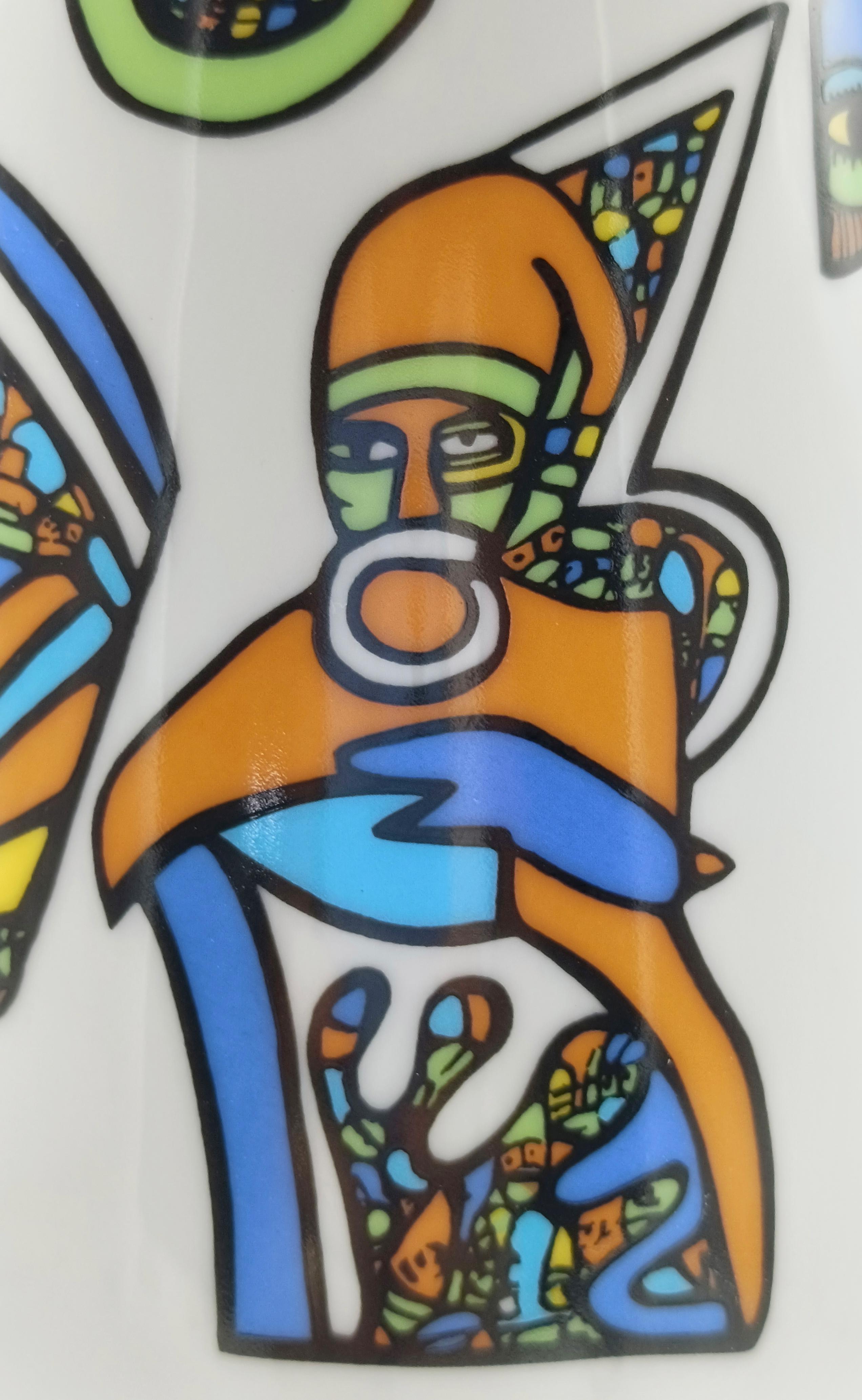 Alessandro Mendini per Alessi Vaso in Ceramica Serie 