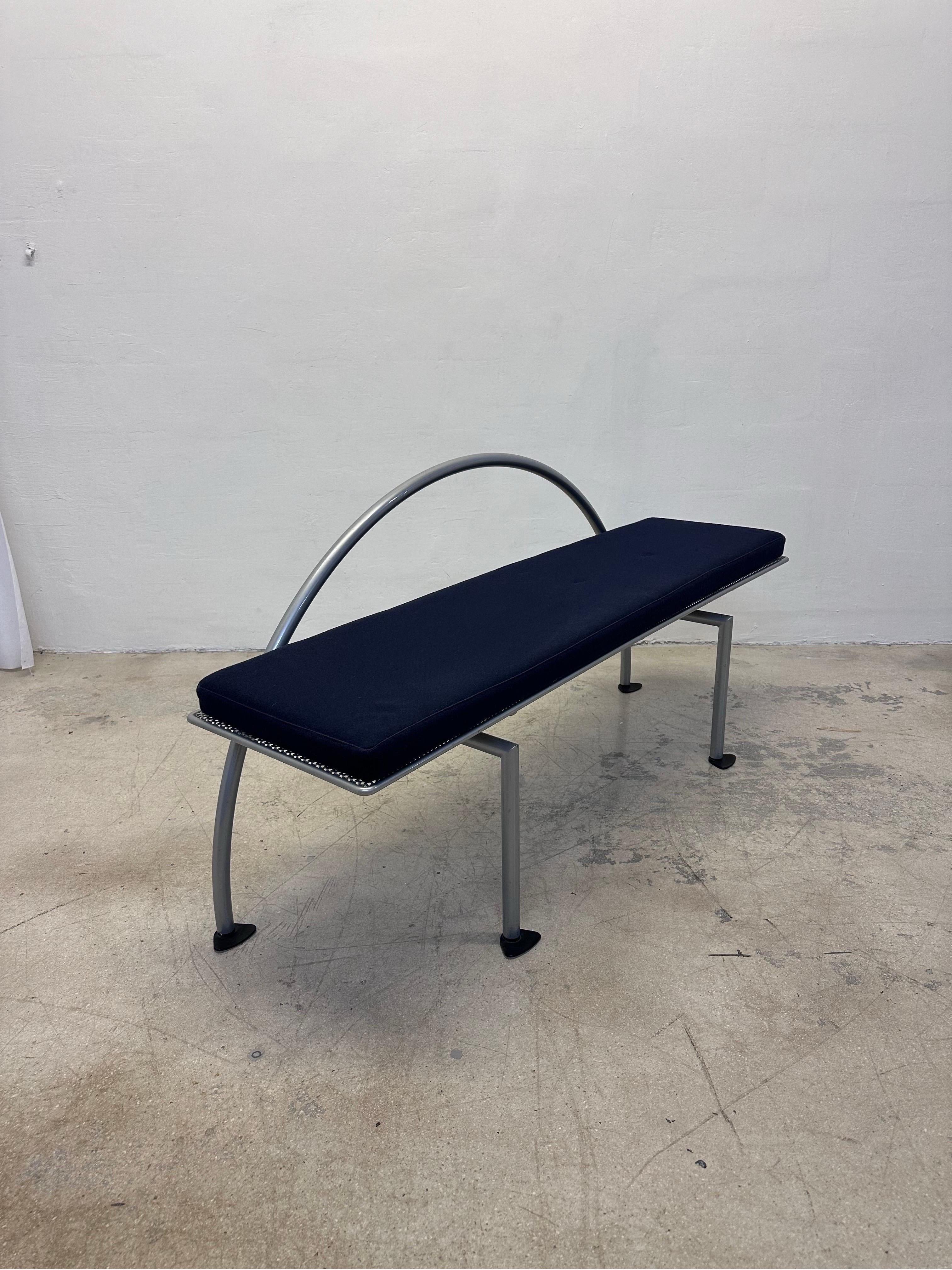 Post-Modern Alessandro Mendini Postmodern “Karina” Bench for Baleri Italia For Sale