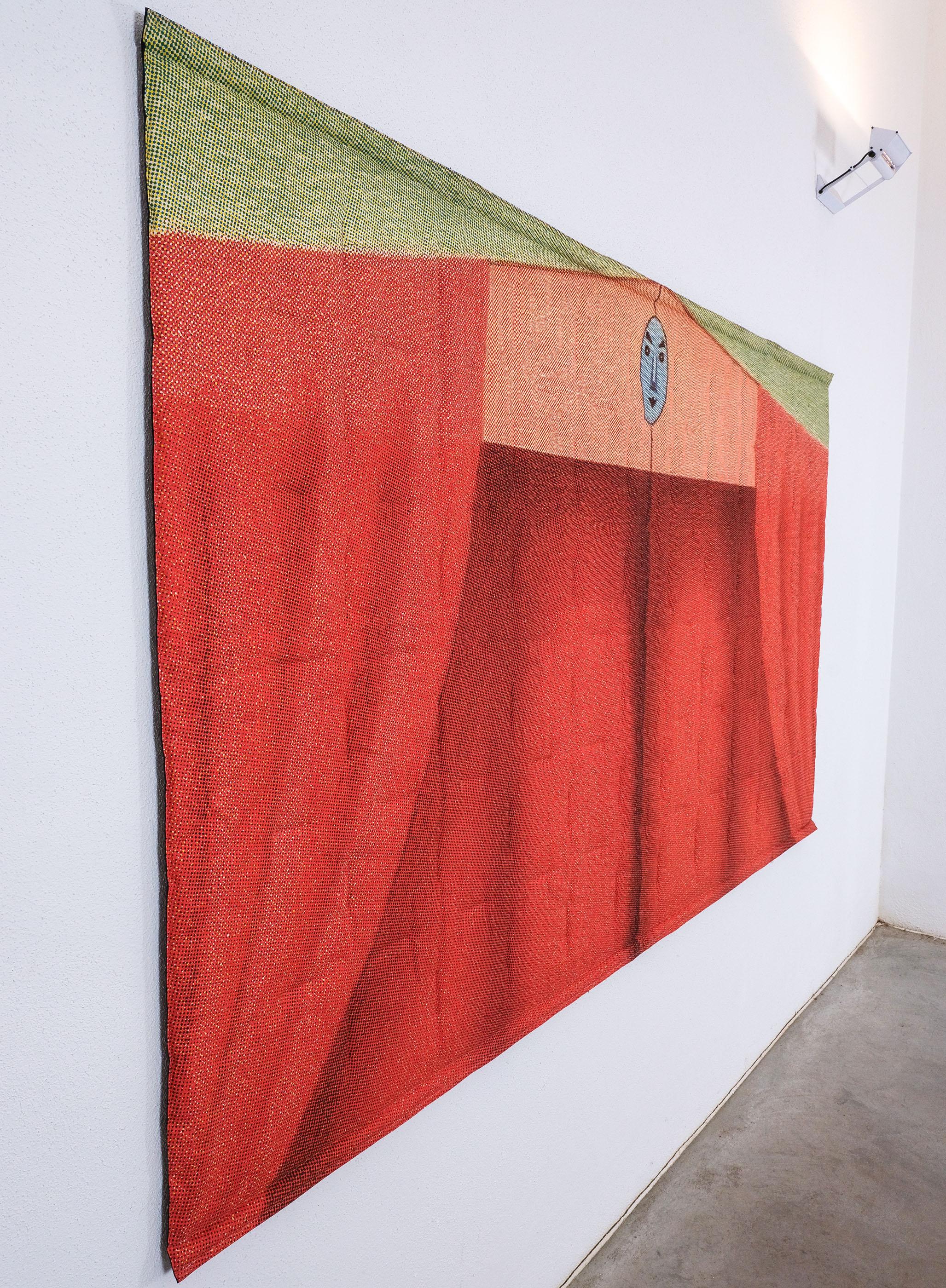 Alessandro Mendini Tapiz acolchado para colgar en la pared Interflex, Italia, 1993 Posmoderno en venta