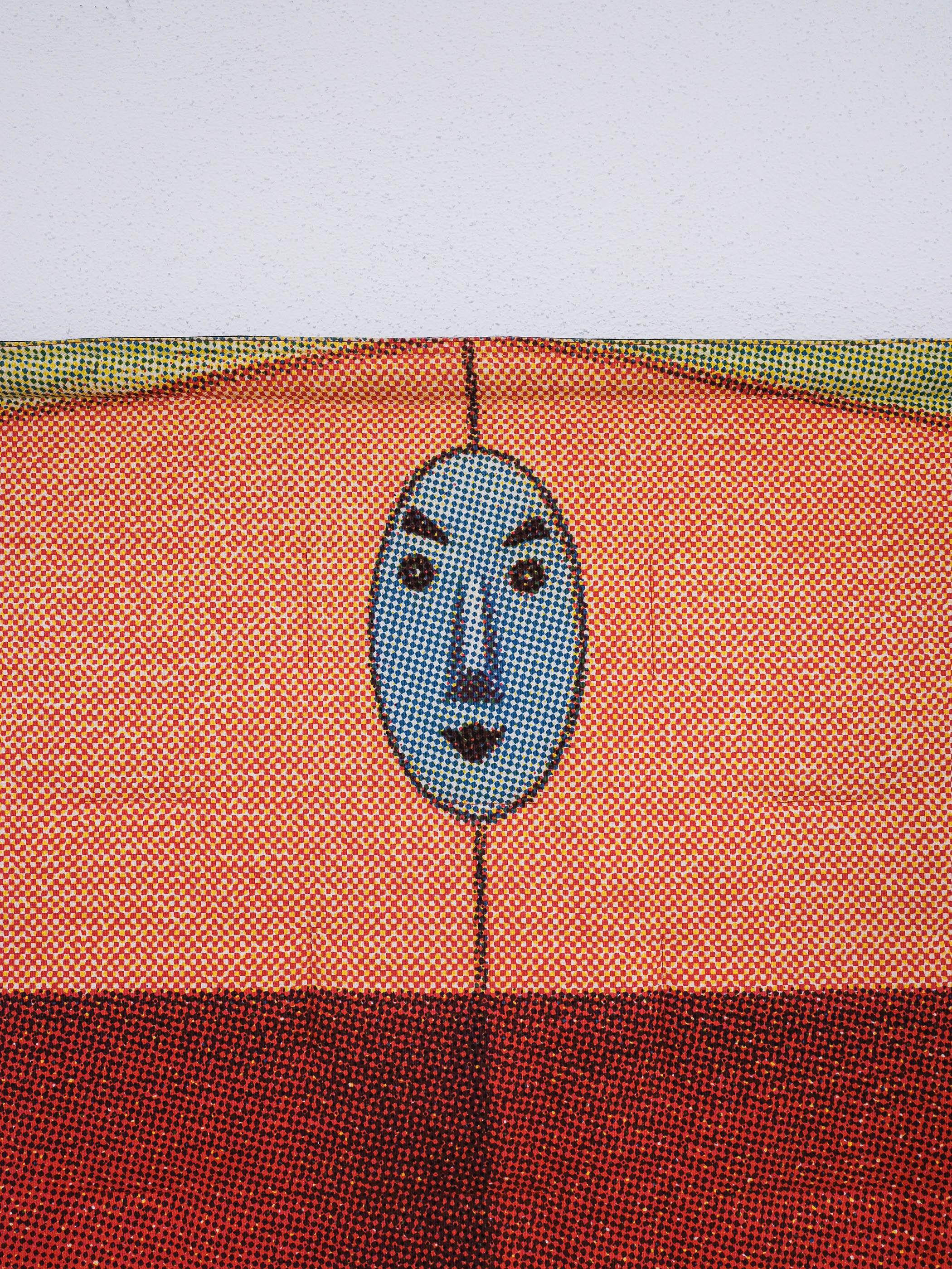Alessandro Mendini Tapiz acolchado para colgar en la pared Interflex, Italia, 1993 Italiano en venta