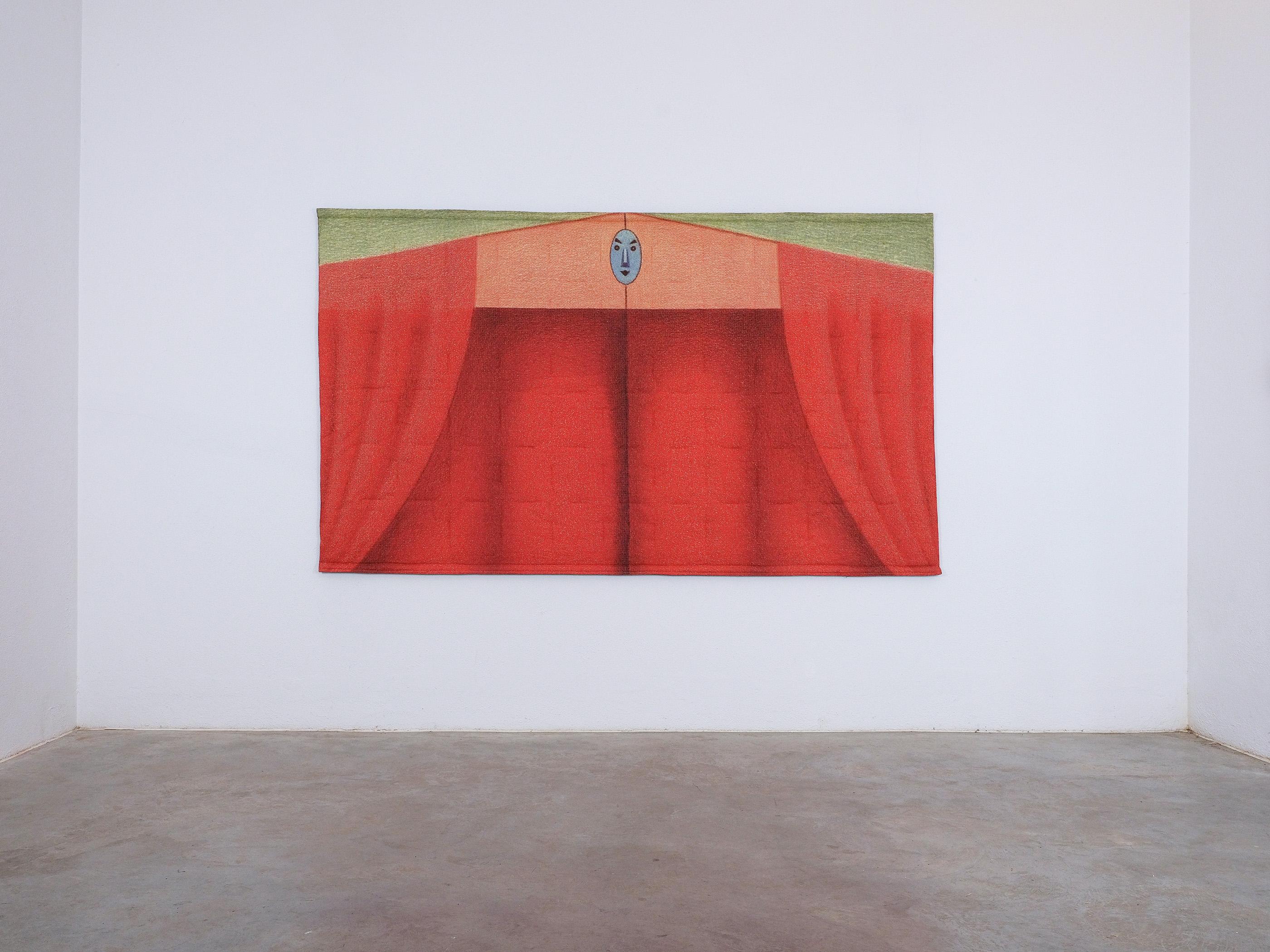 Alessandro Mendini Tapiz acolchado para colgar en la pared Interflex, Italia, 1993 en Bueno estado para la venta en Vienna, AT