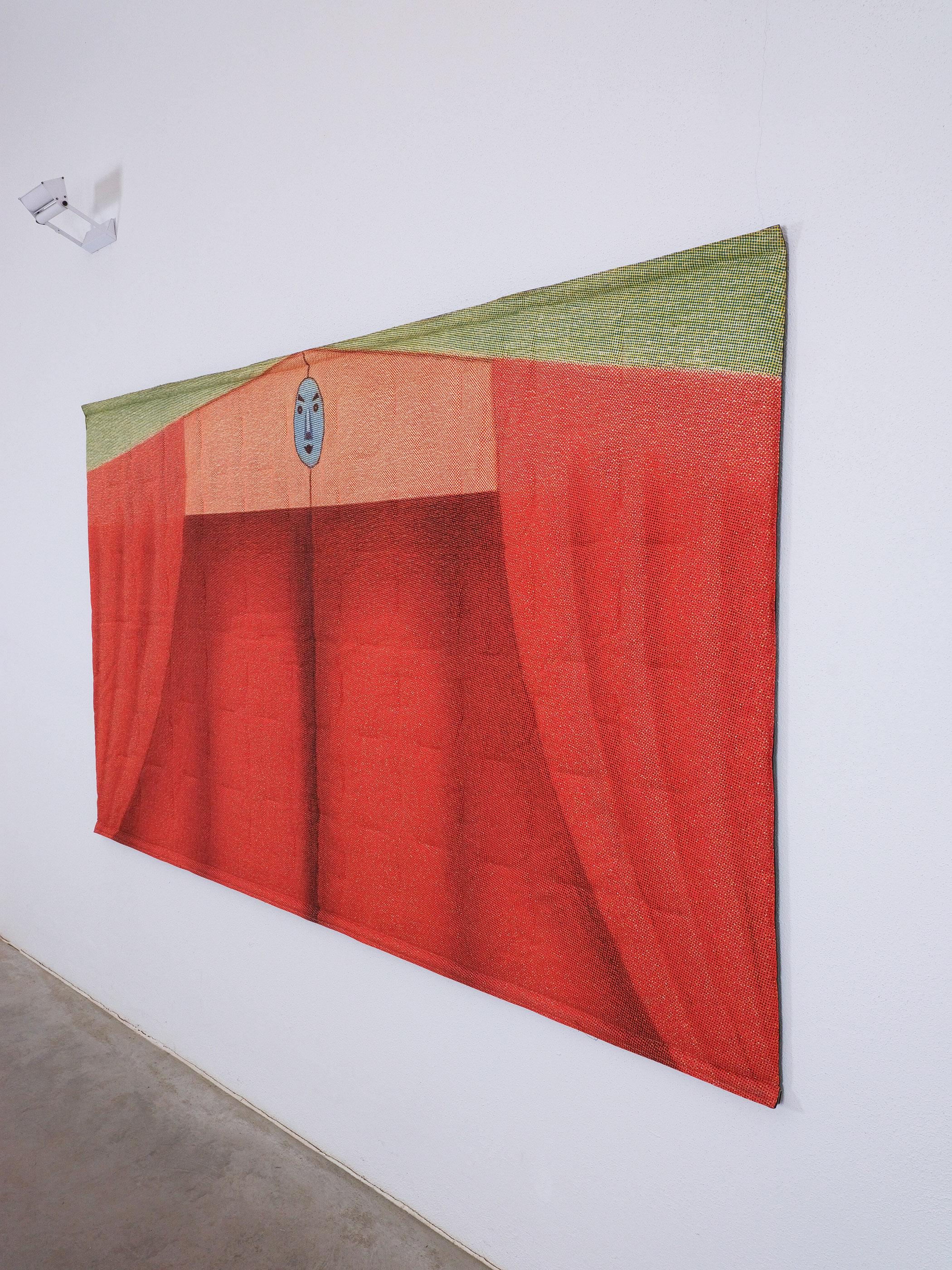 Alessandro Mendini Tapiz acolchado para colgar en la pared Interflex, Italia, 1993 Algodón en venta