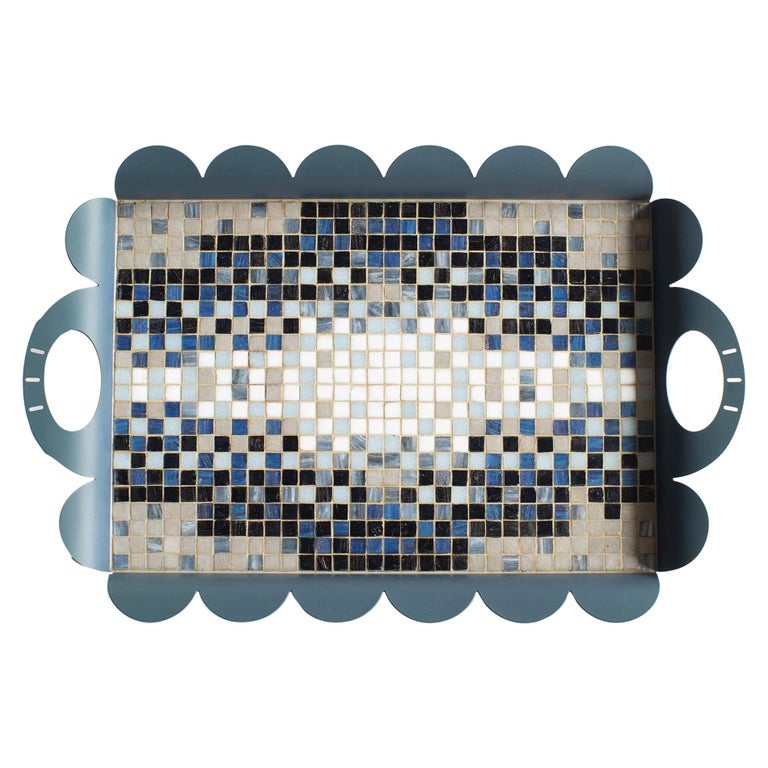 Alessandro Mendini Recinto Jazz Alessi Bisazza Tray For Sale at 1stDibs