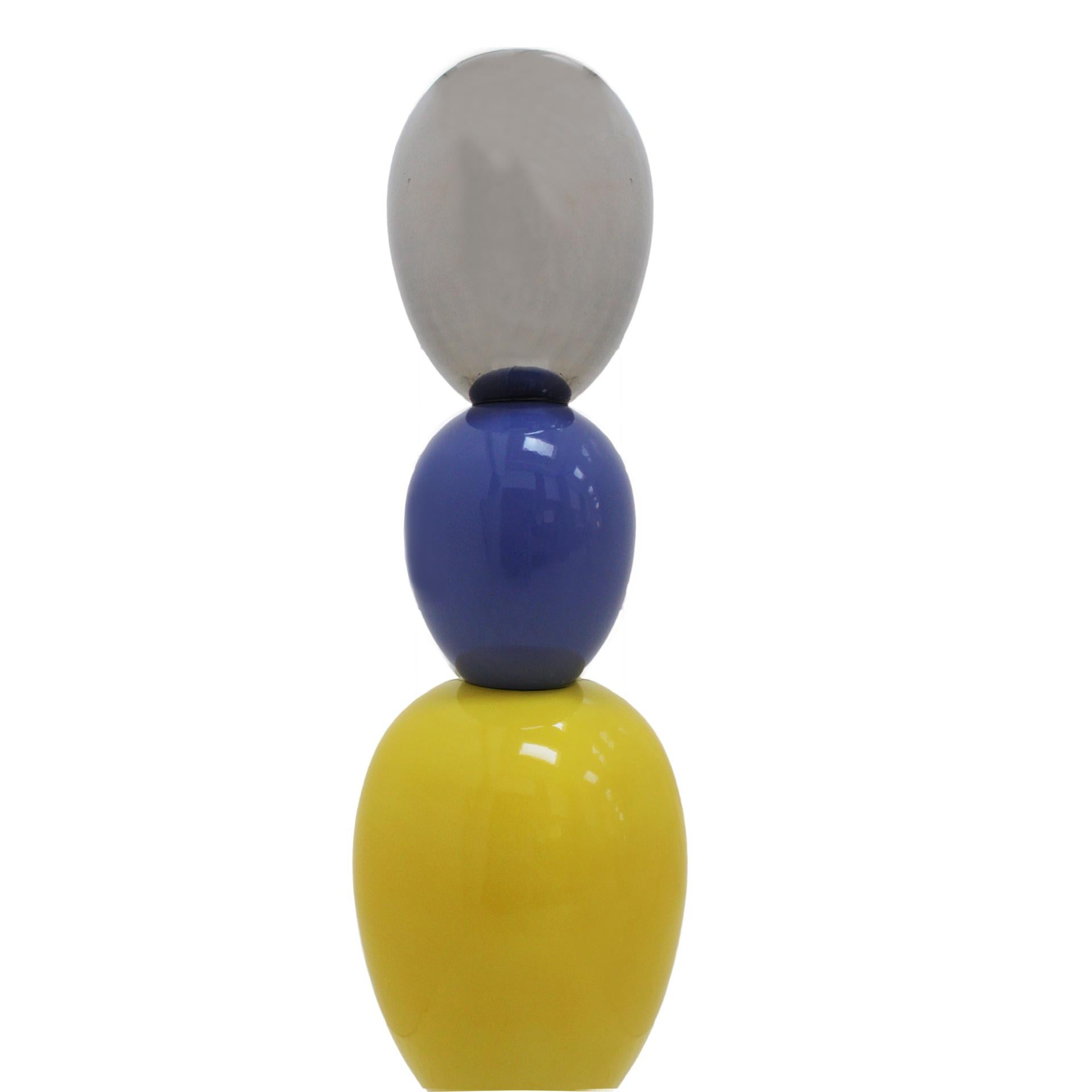 Alessandro Mendini, Totem aus glasierter Keramik, Italien, ca. 1980er Jahre im Angebot 2