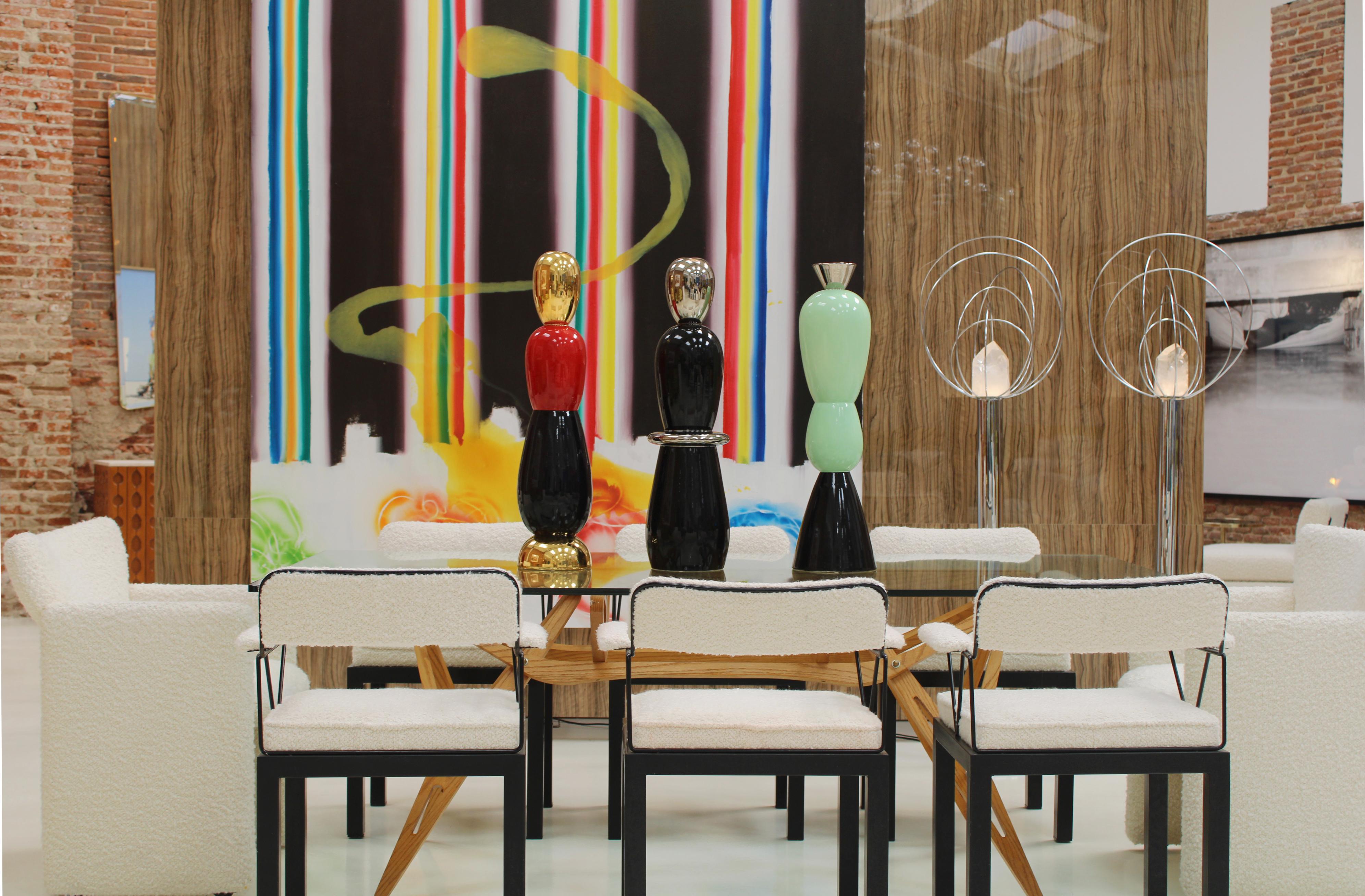 Sculpture totem en céramique, Design Editions Alessandro Mendini, Italie, édition limitée en vente 7