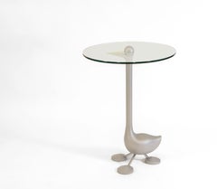 Alessandro Mendini Signed Sirfo Side Table For Zanotta Edizioni, 1980s
