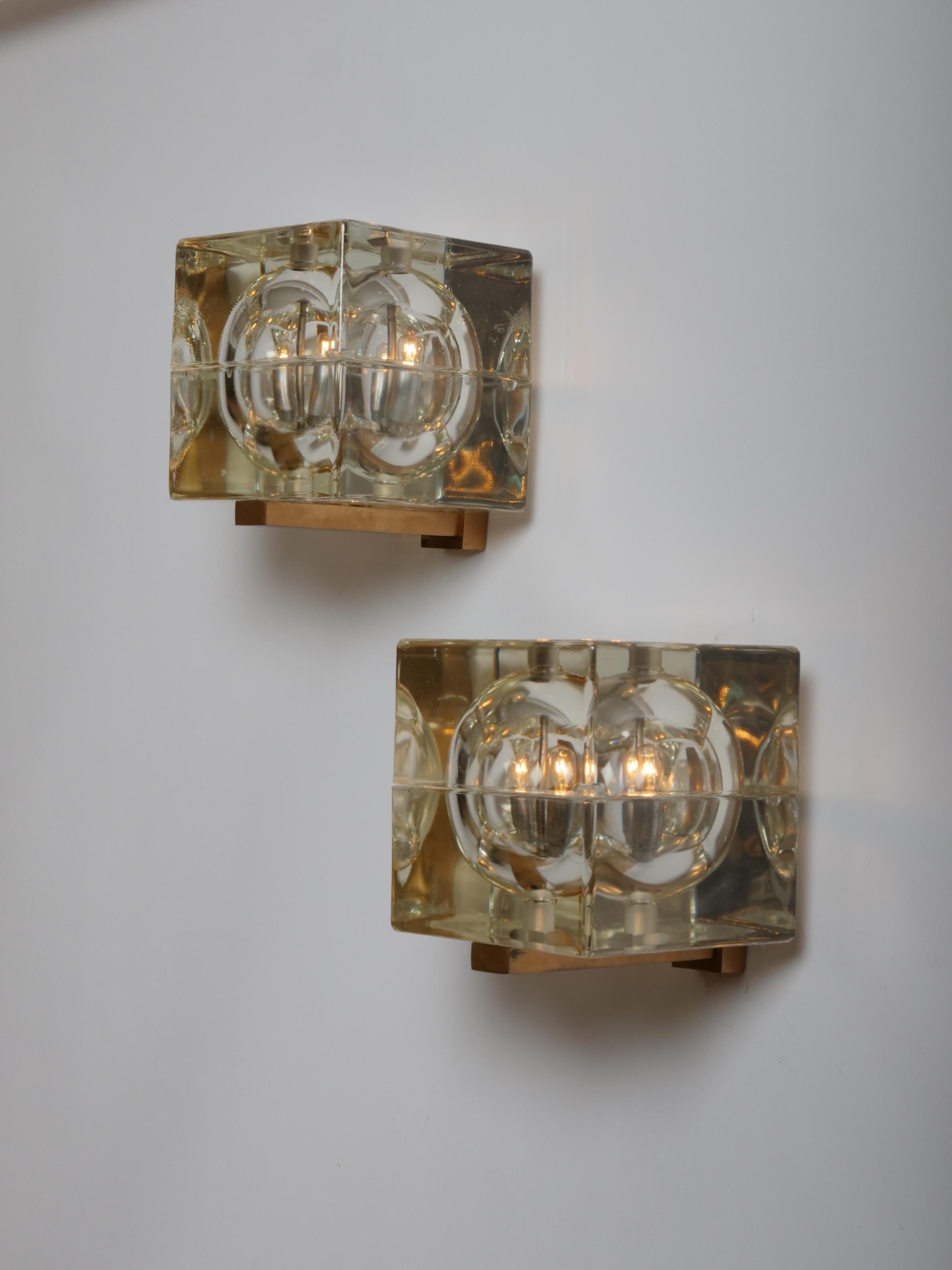 Alessandro Mendini wall lights. Set of nine For Sale 4