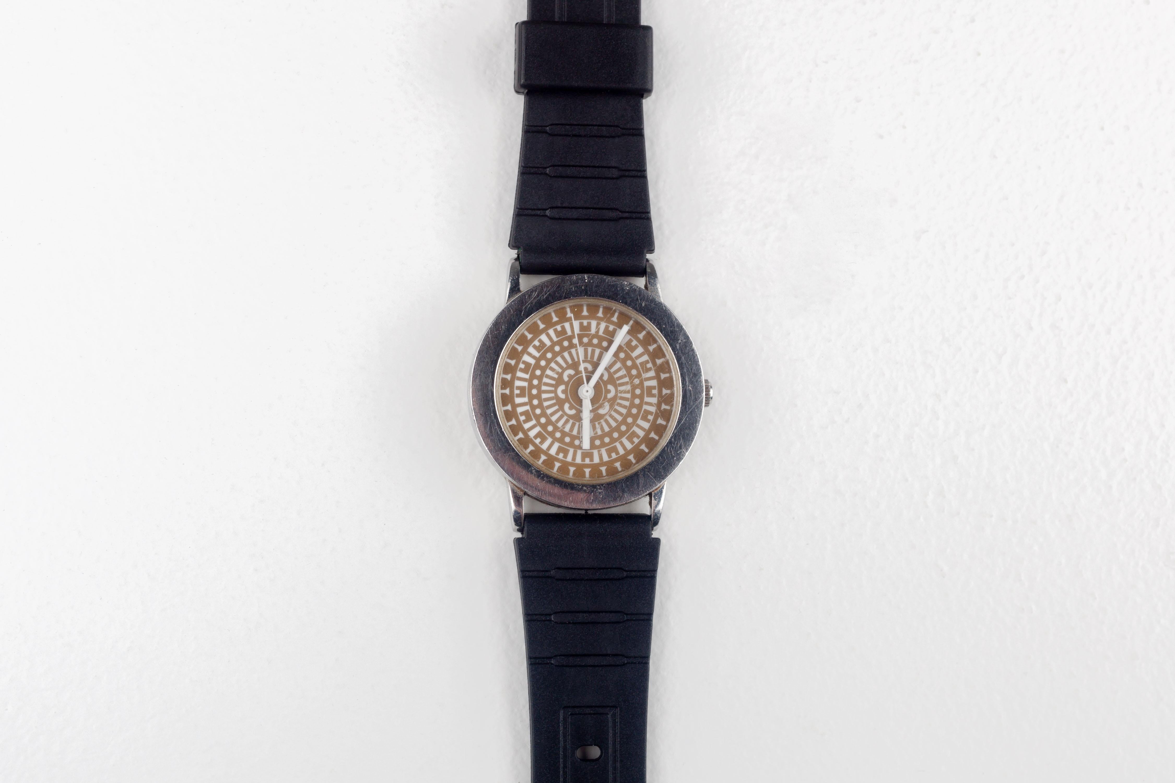 Alessandro Mendini Wristwatch for Studio Alchimia, Museo Alchimia 1986 For Sale 4