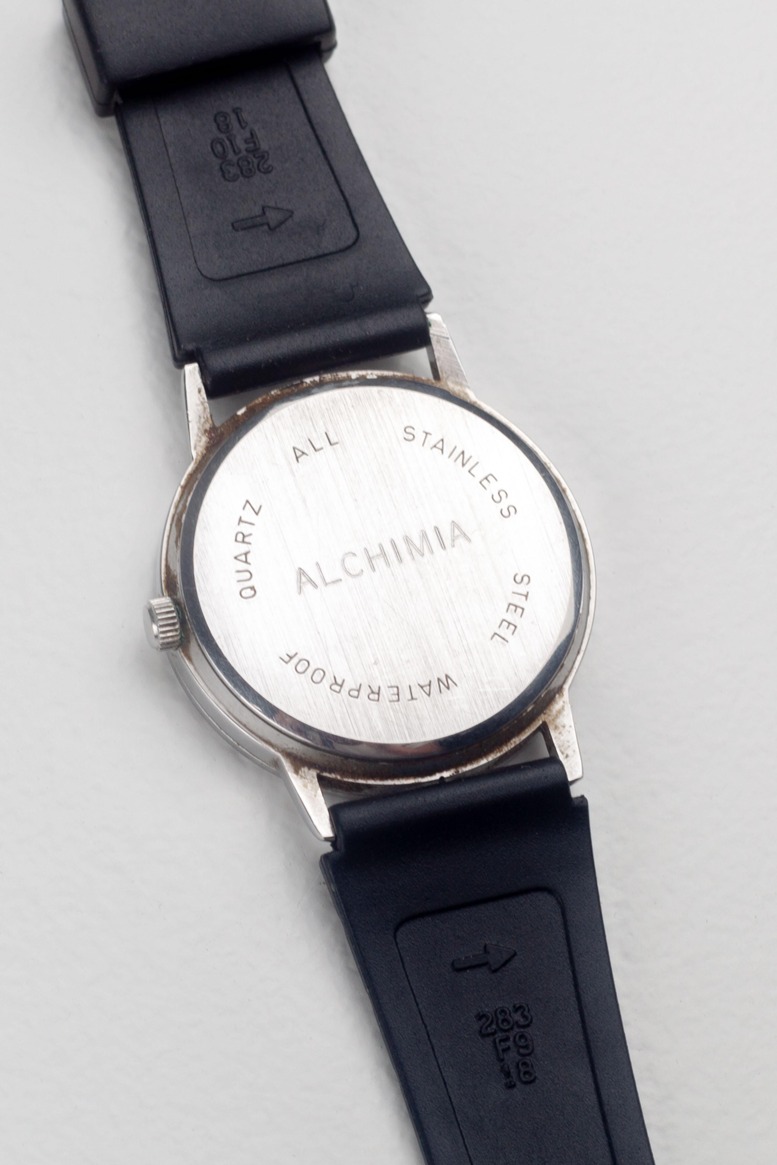 Post-Modern Alessandro Mendini Wristwatch for Studio Alchimia, Museo Alchimia 1986 For Sale