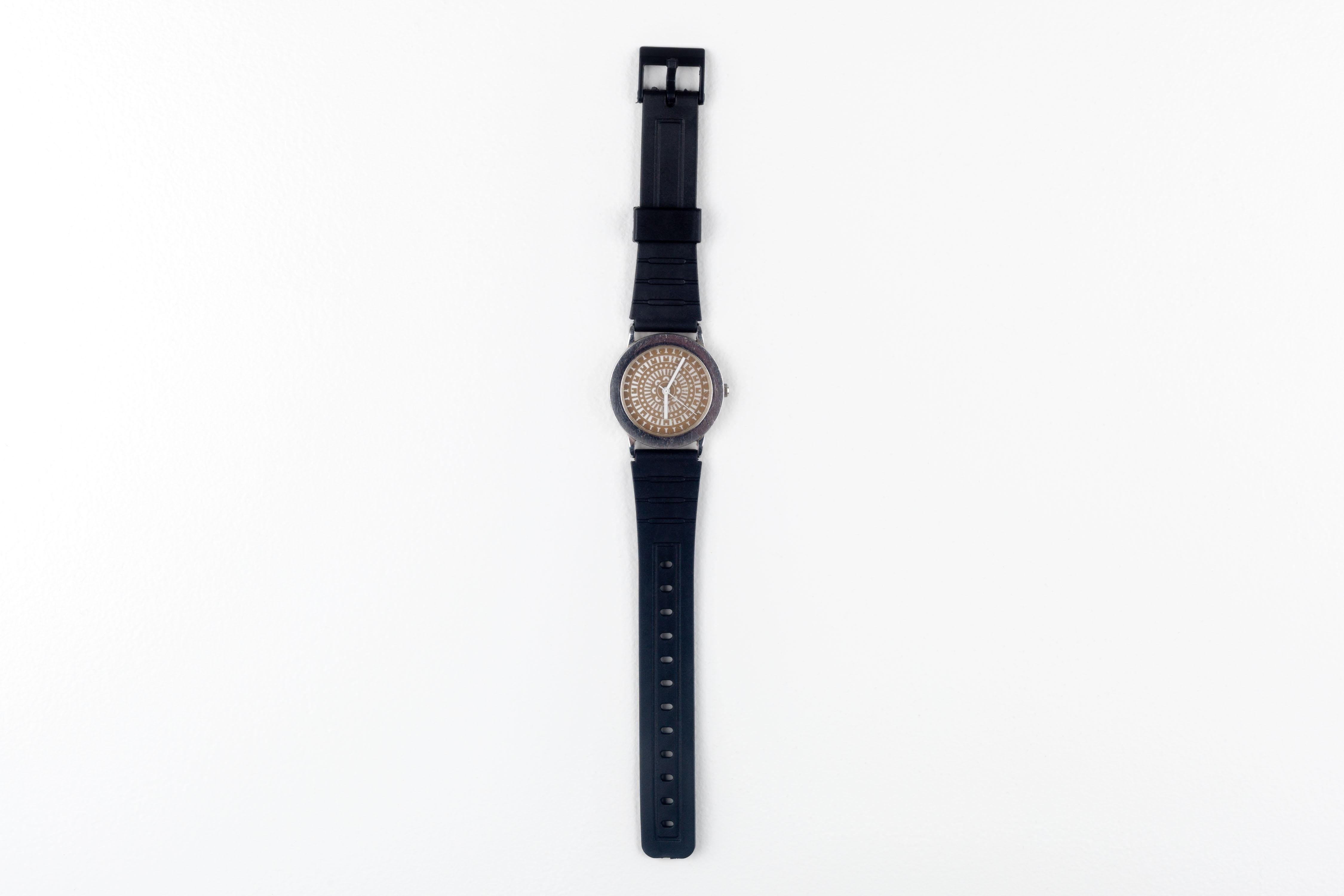 Alessandro Mendini Wristwatch for Studio Alchimia, Museo Alchimia 1986 In Distressed Condition For Sale In Chicago, IL