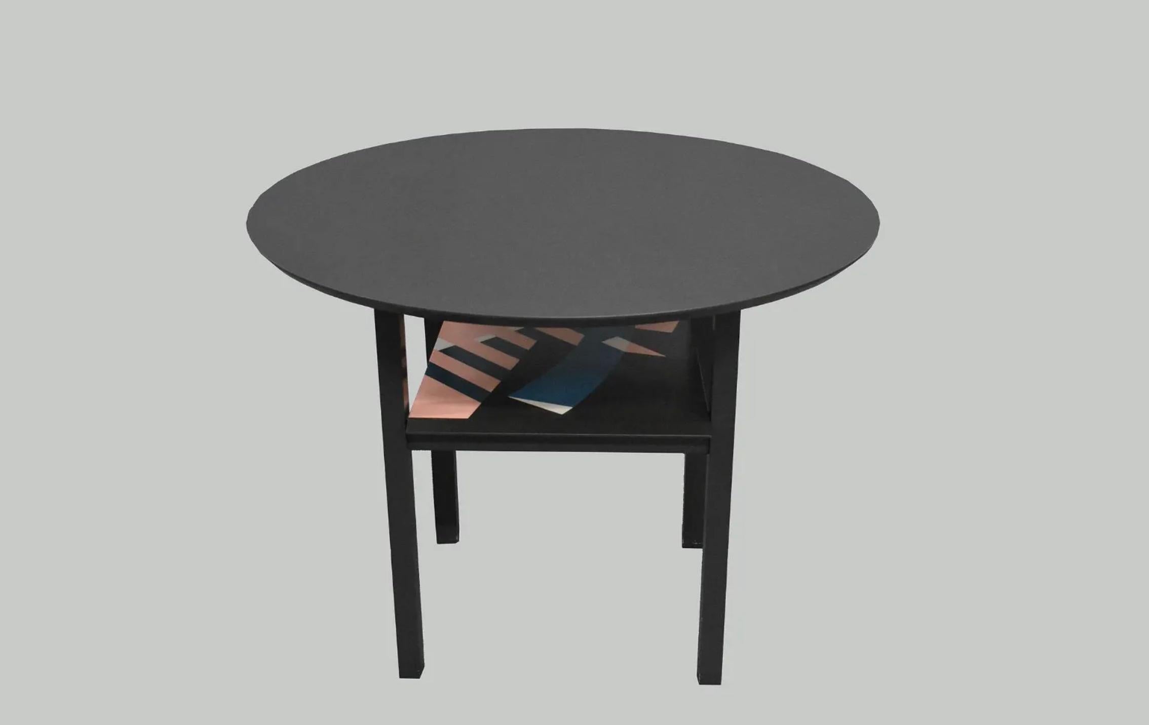Américain Alessandro Mendini 'Zabro' Chair Table for Zanotta, Original 1984 Prod, Signed en vente
