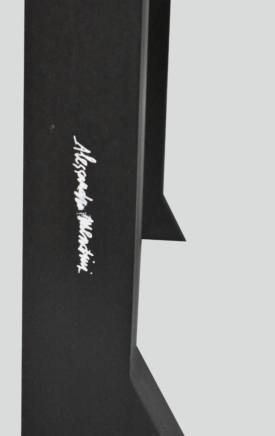 Fin du 20e siècle Alessandro Mendini 'Zabro' Chair Table for Zanotta, Original 1984 Prod, Signed en vente