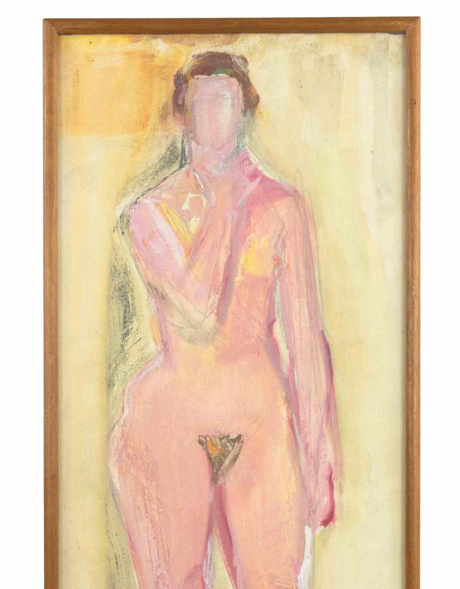 Nude - Mixed Media by Alessandro Monteleone - mid-20th Century 1