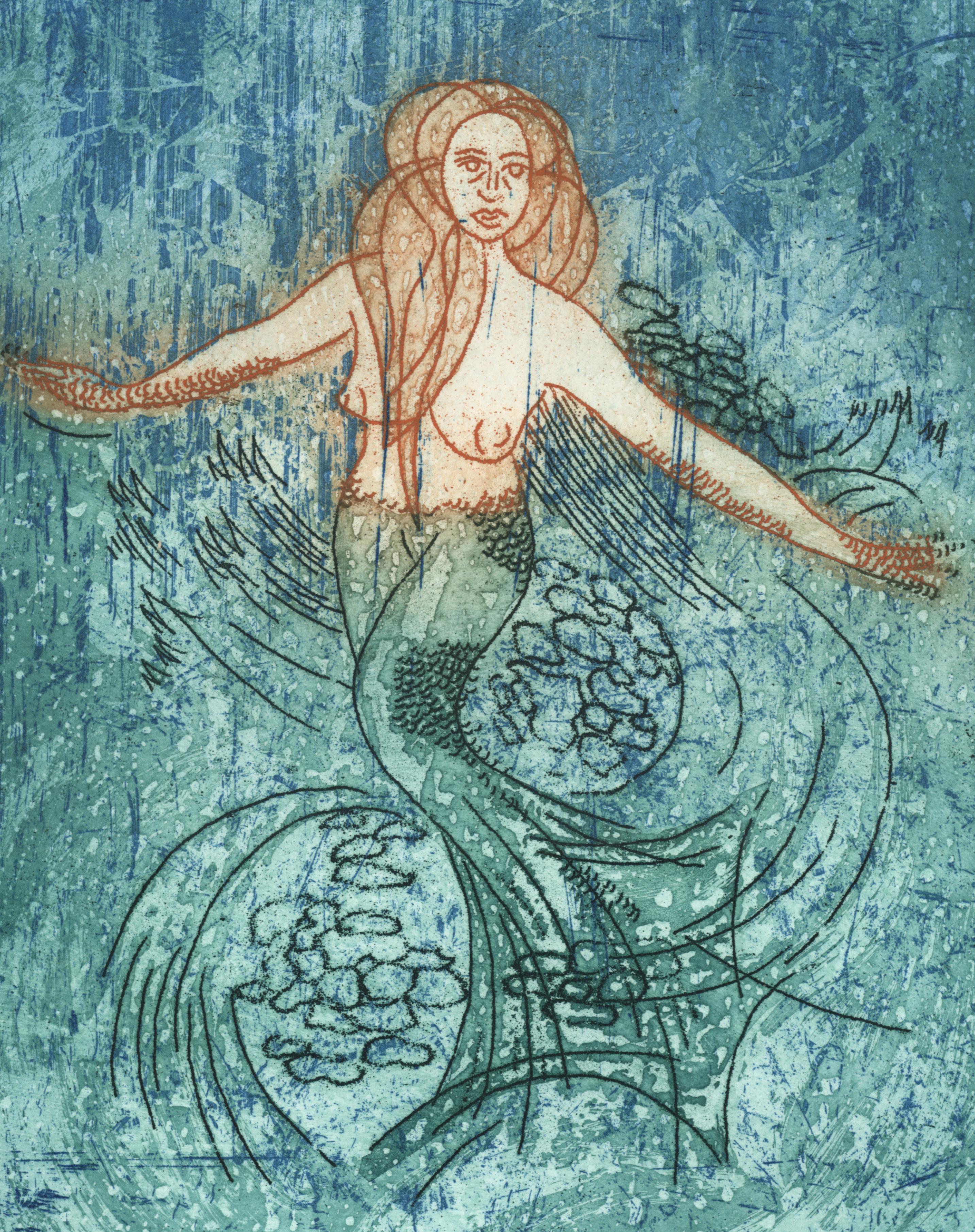 Mermaid - Print by Alessandro Nastasio