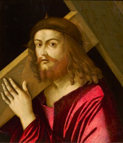 „Christus trägt das Kreuz“, ein Gemälde von Alessandro Oliverio