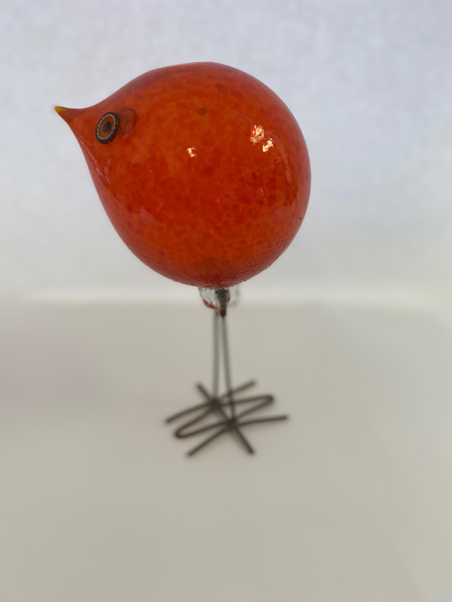 Alessandro Pianon Pulcini Glass Bird For Sale 1