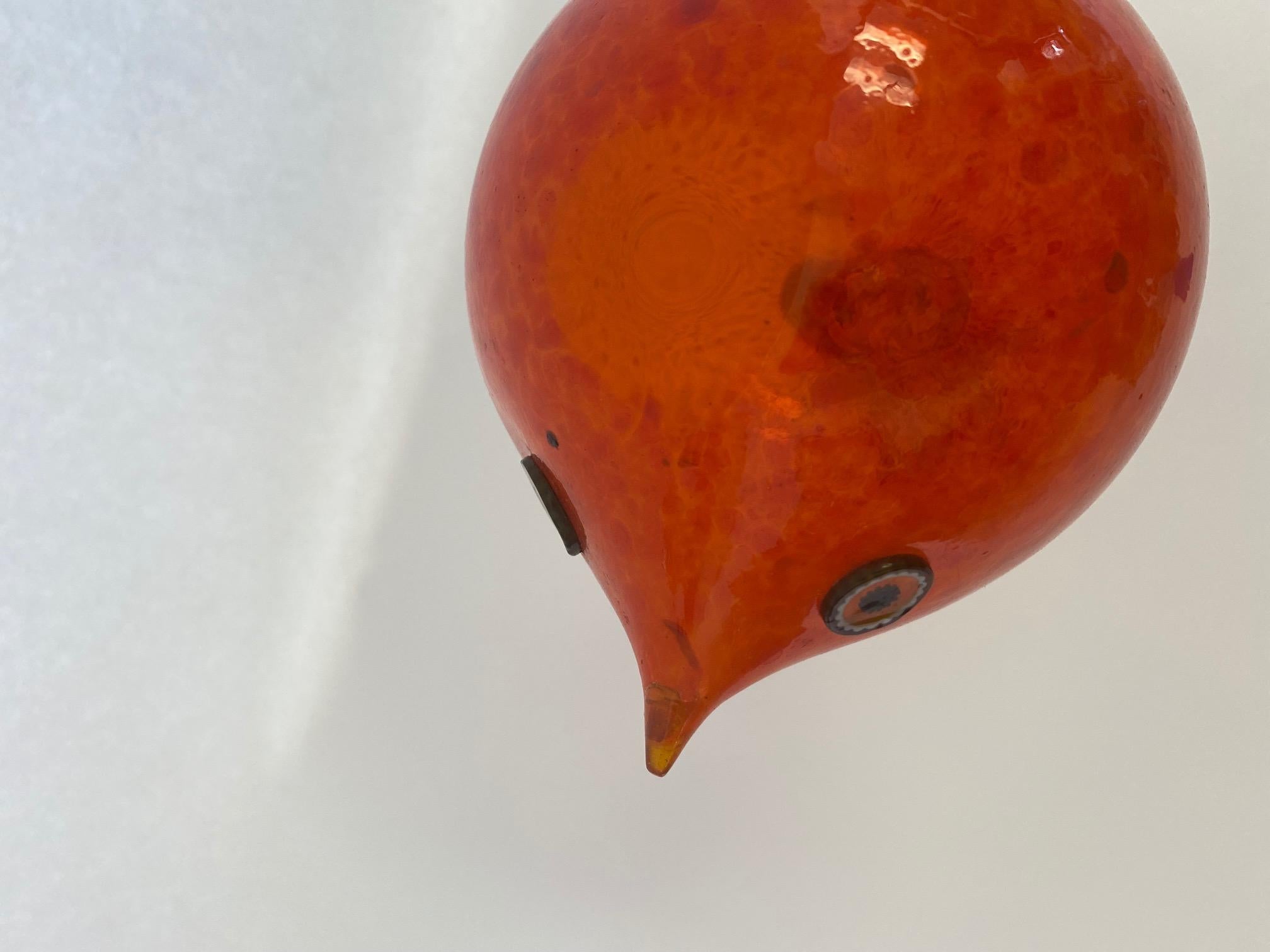 Alessandro Pianon Pulcini Glass Bird For Sale 2