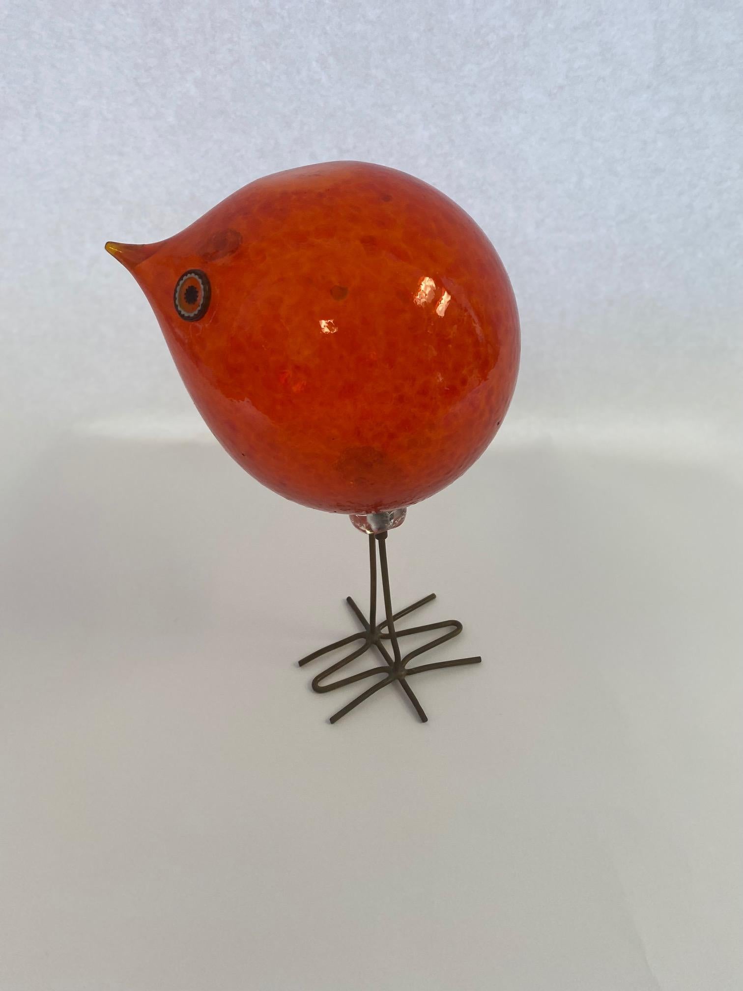 Alessandro Pianon Pulcini Glass Bird For Sale 3