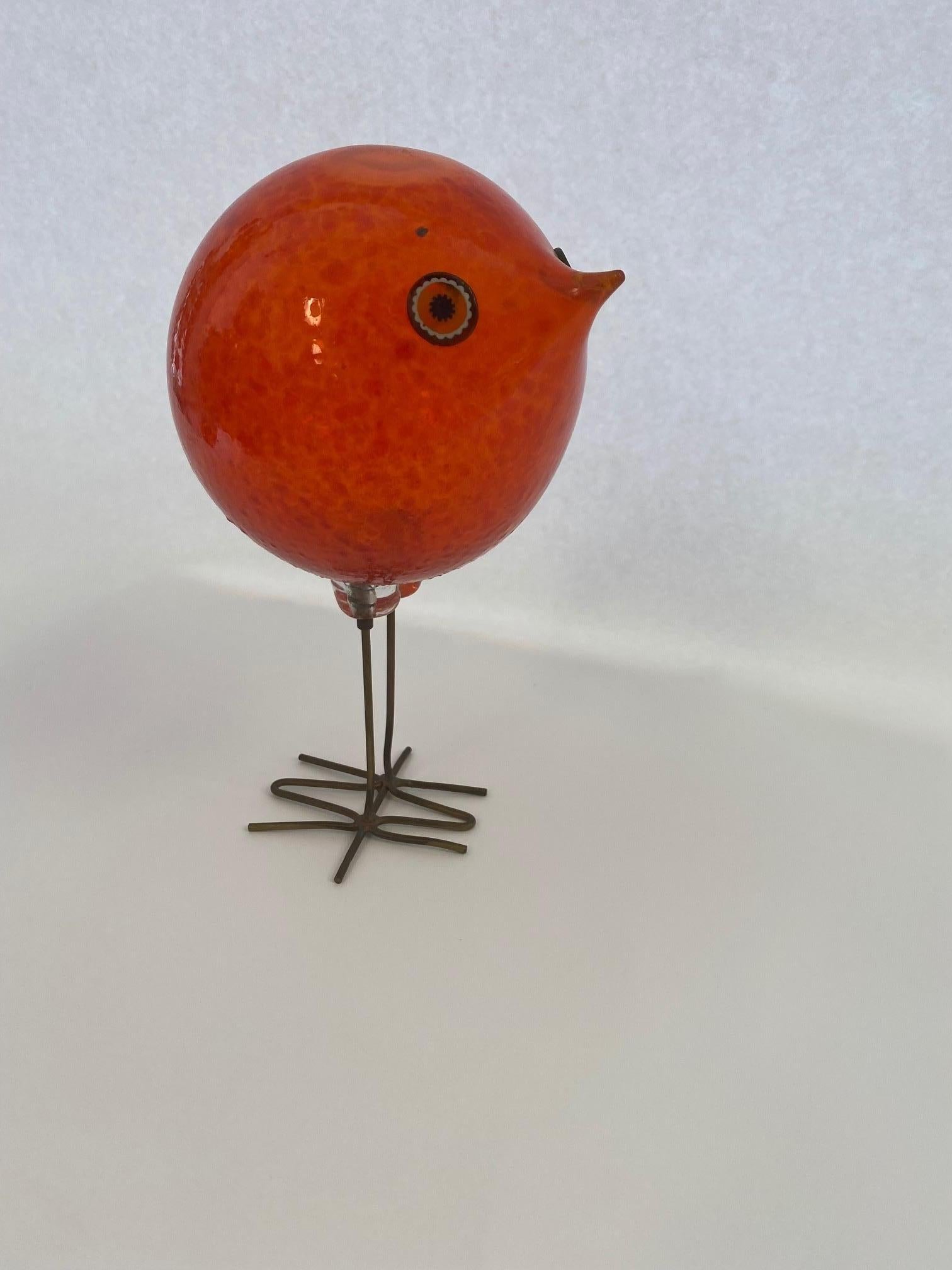 Alessandro Pianon Pulcini Glass Bird For Sale 4