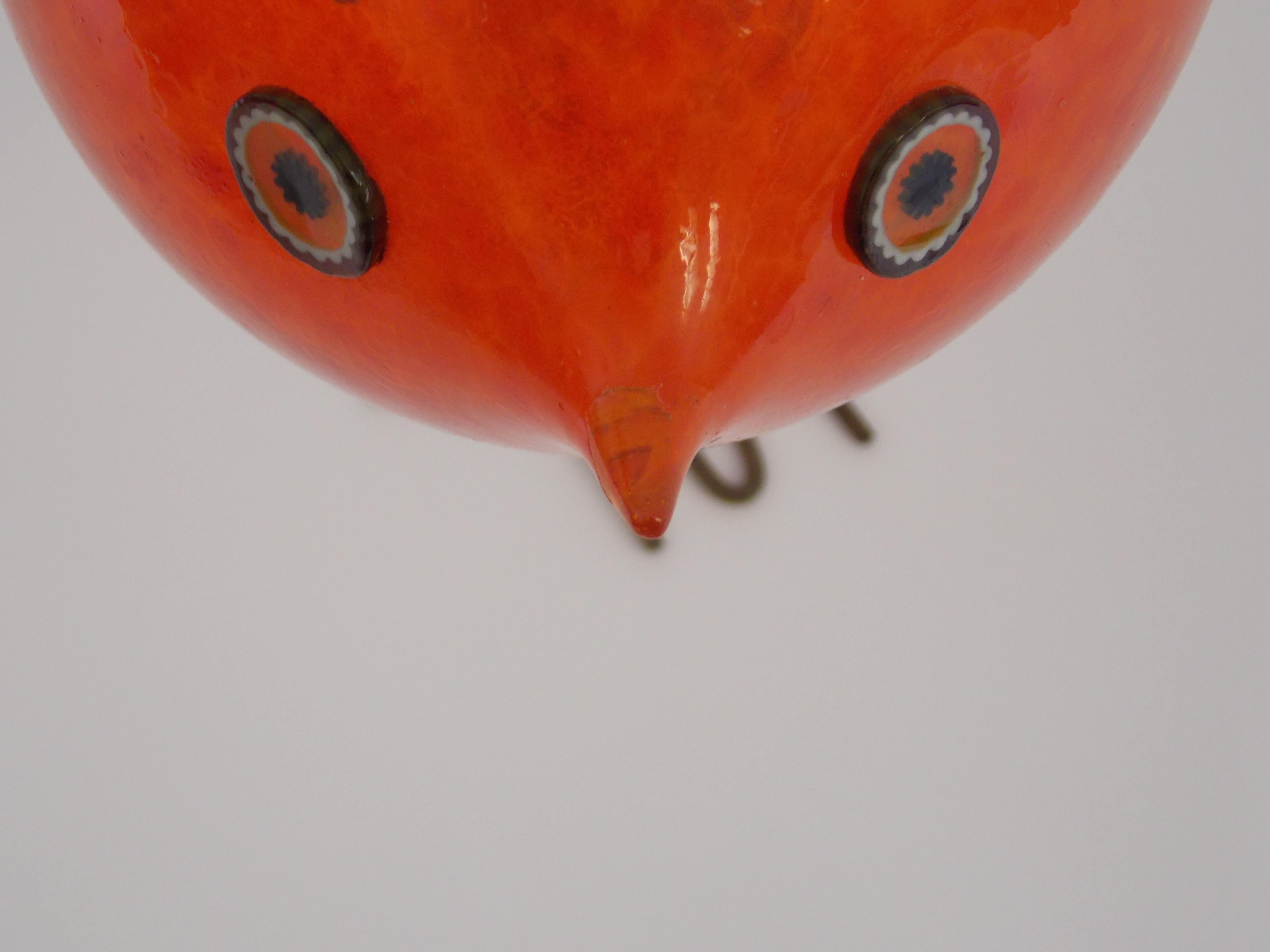 Italian Alessandro Pianon Pulcini Glass Bird For Sale